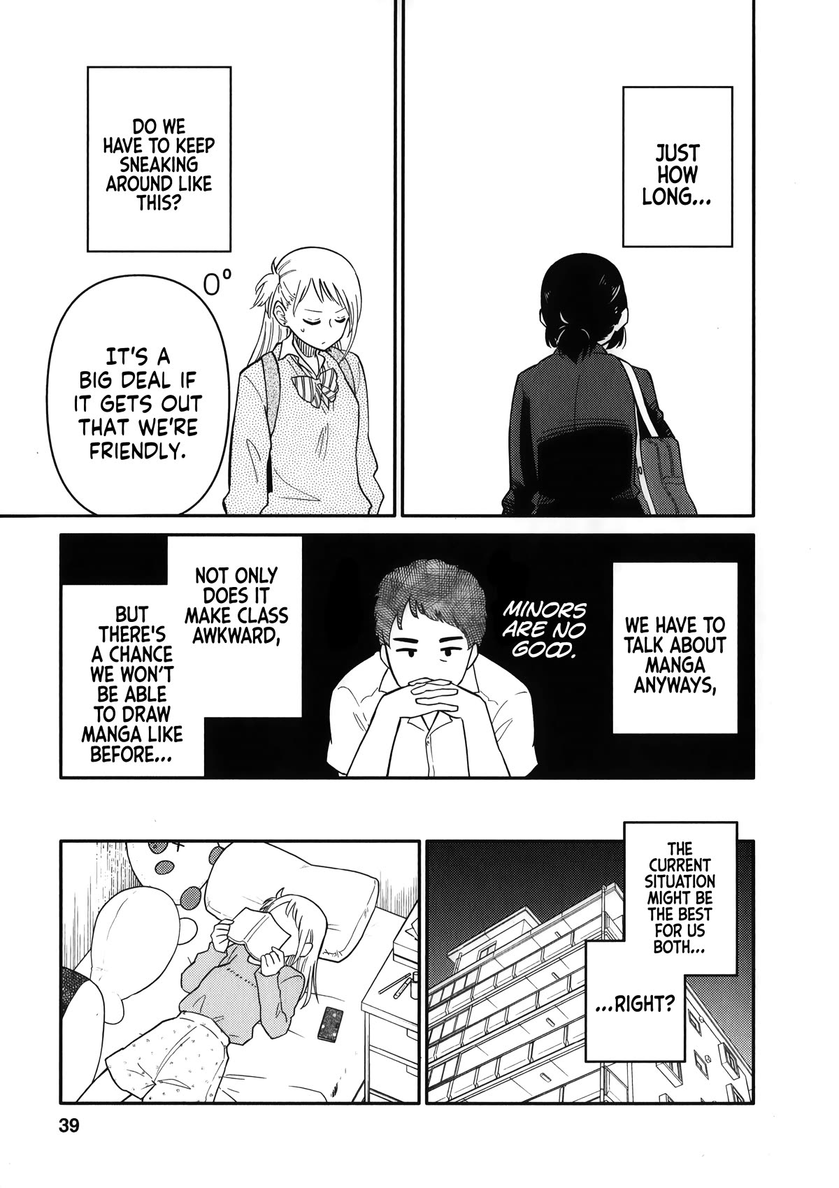 Joshi-man Chapter 12 page 7 - Chapter 12: A Highschool Girl is Excited by an Eromanga Artist.