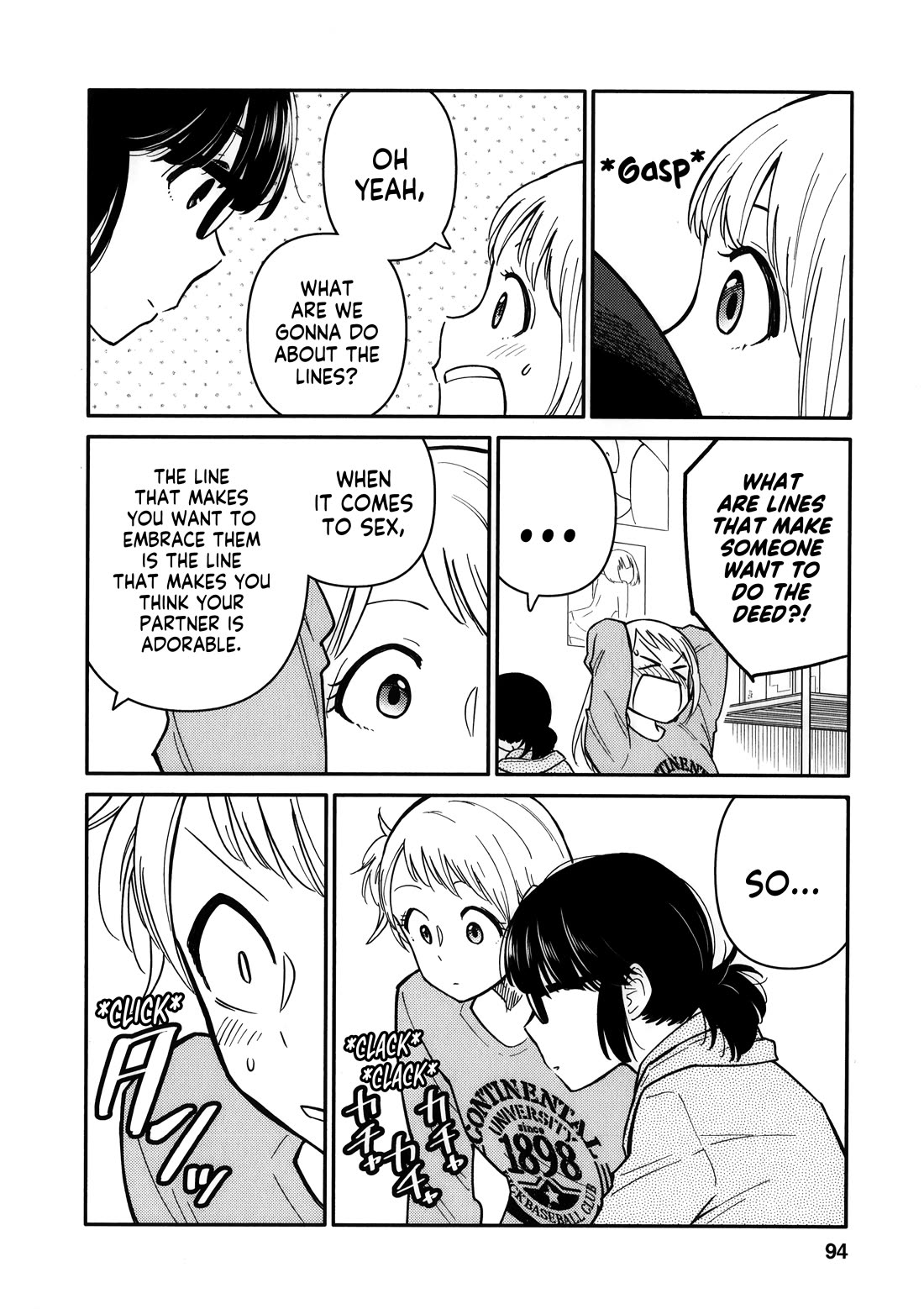 Joshi-man Chapter 13 page 28 - Chapter 13: A Highschool Girl Butts Heads With an Eromanga Artist.
