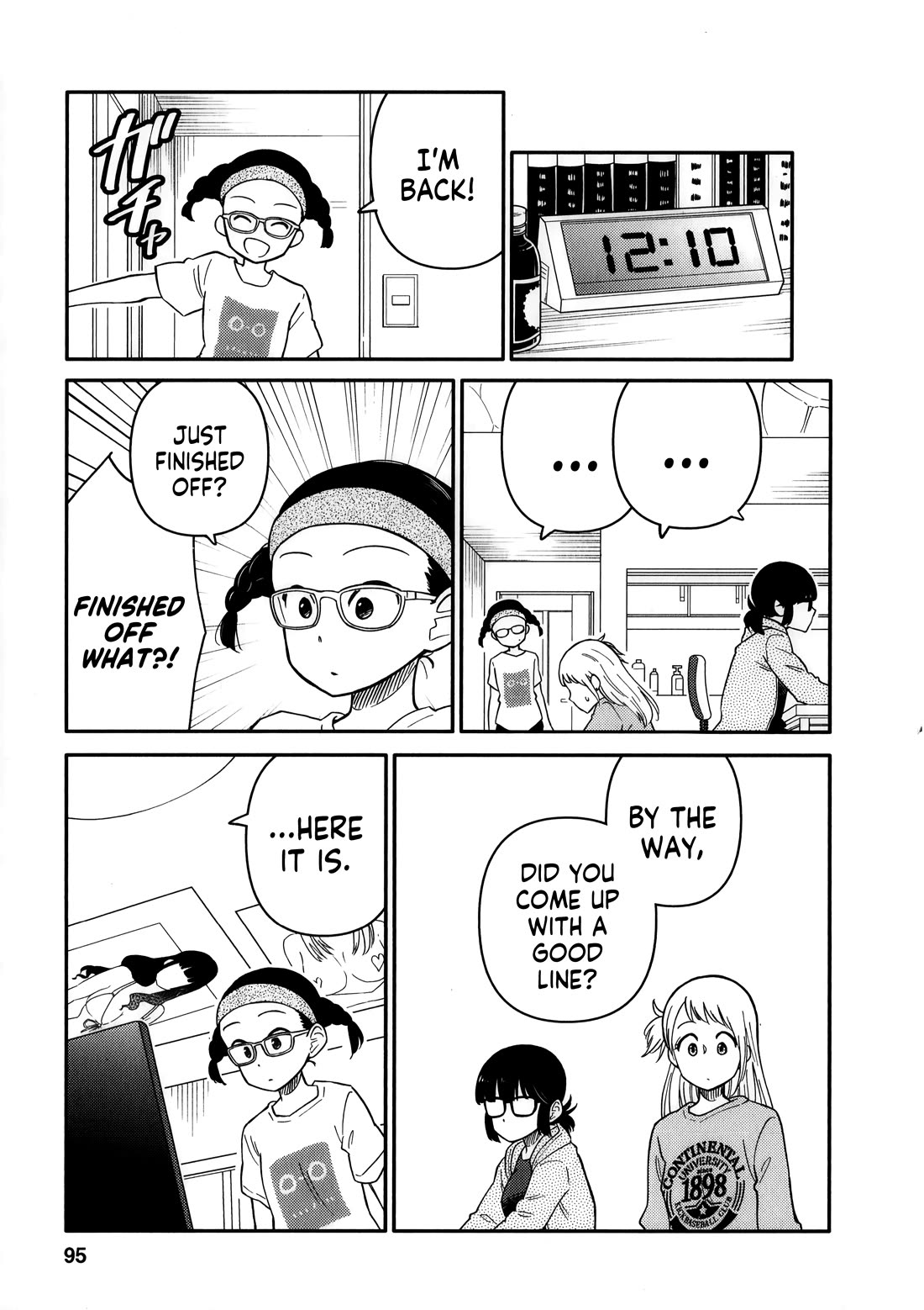 Joshi-man Chapter 13 page 29 - Chapter 13: A Highschool Girl Butts Heads With an Eromanga Artist.