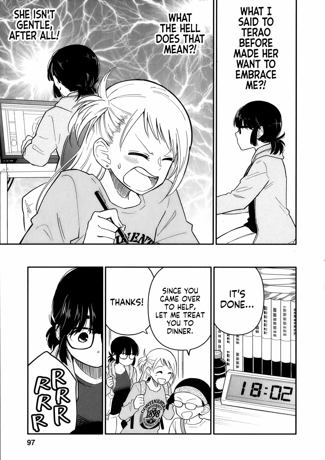Joshi-man Chapter 13 page 31 - Chapter 13: A Highschool Girl Butts Heads With an Eromanga Artist.