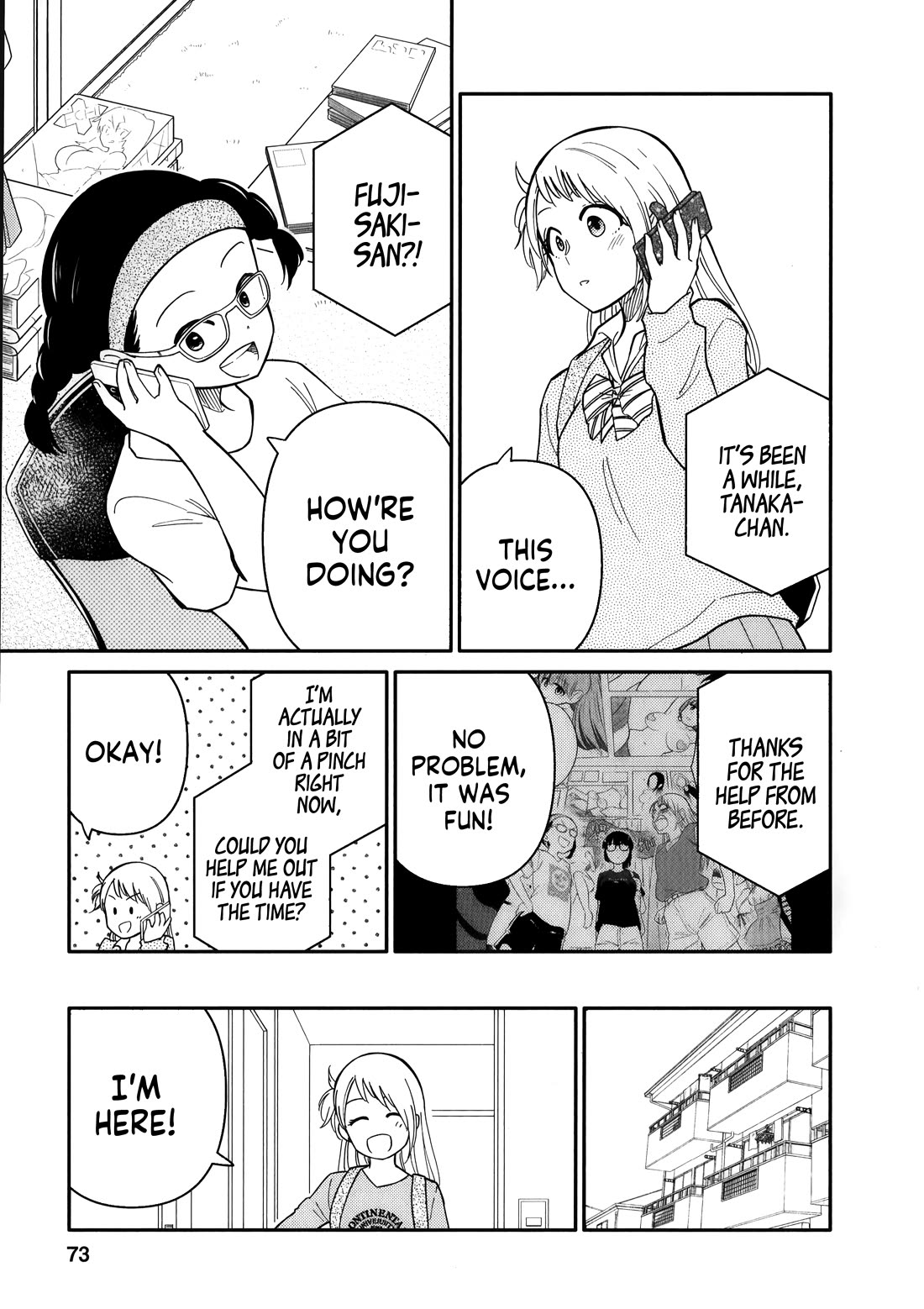 Joshi-man Chapter 13 page 9 - Chapter 13: A Highschool Girl Butts Heads With an Eromanga Artist.