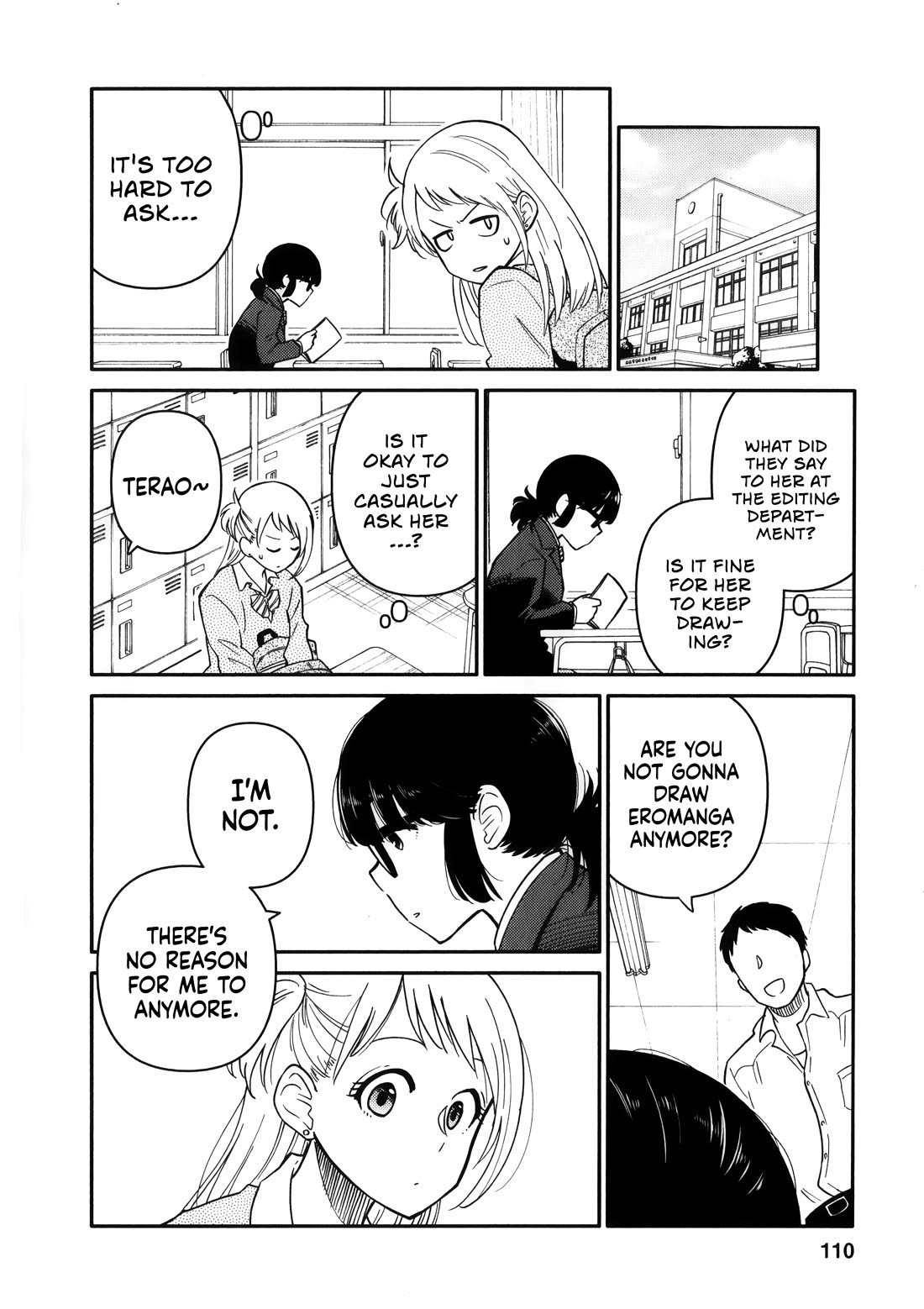 Joshi-man Chapter 14 page 12 - Chapter 14: A Highschool Girl is Unable to Draw Eromanga