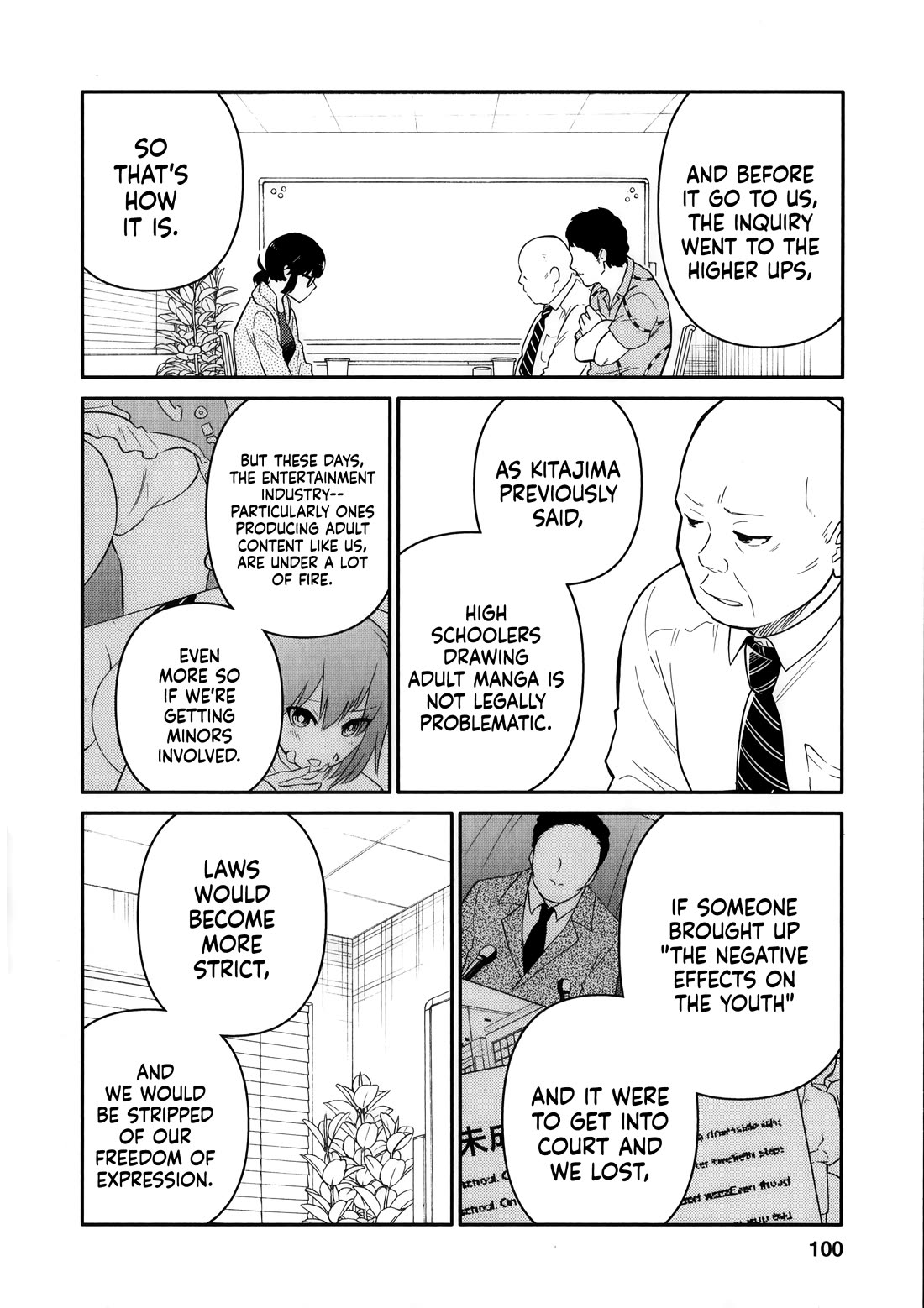 Joshi-man Chapter 14 page 2 - Chapter 14: A Highschool Girl is Unable to Draw Eromanga