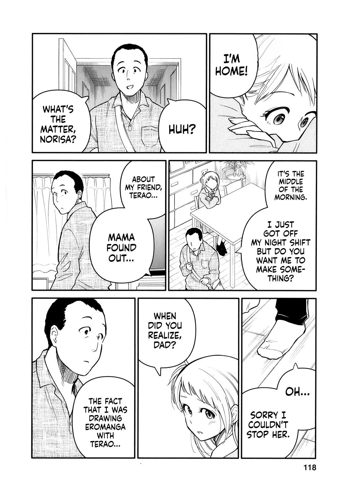 Joshi-man Chapter 14 page 20 - Chapter 14: A Highschool Girl is Unable to Draw Eromanga