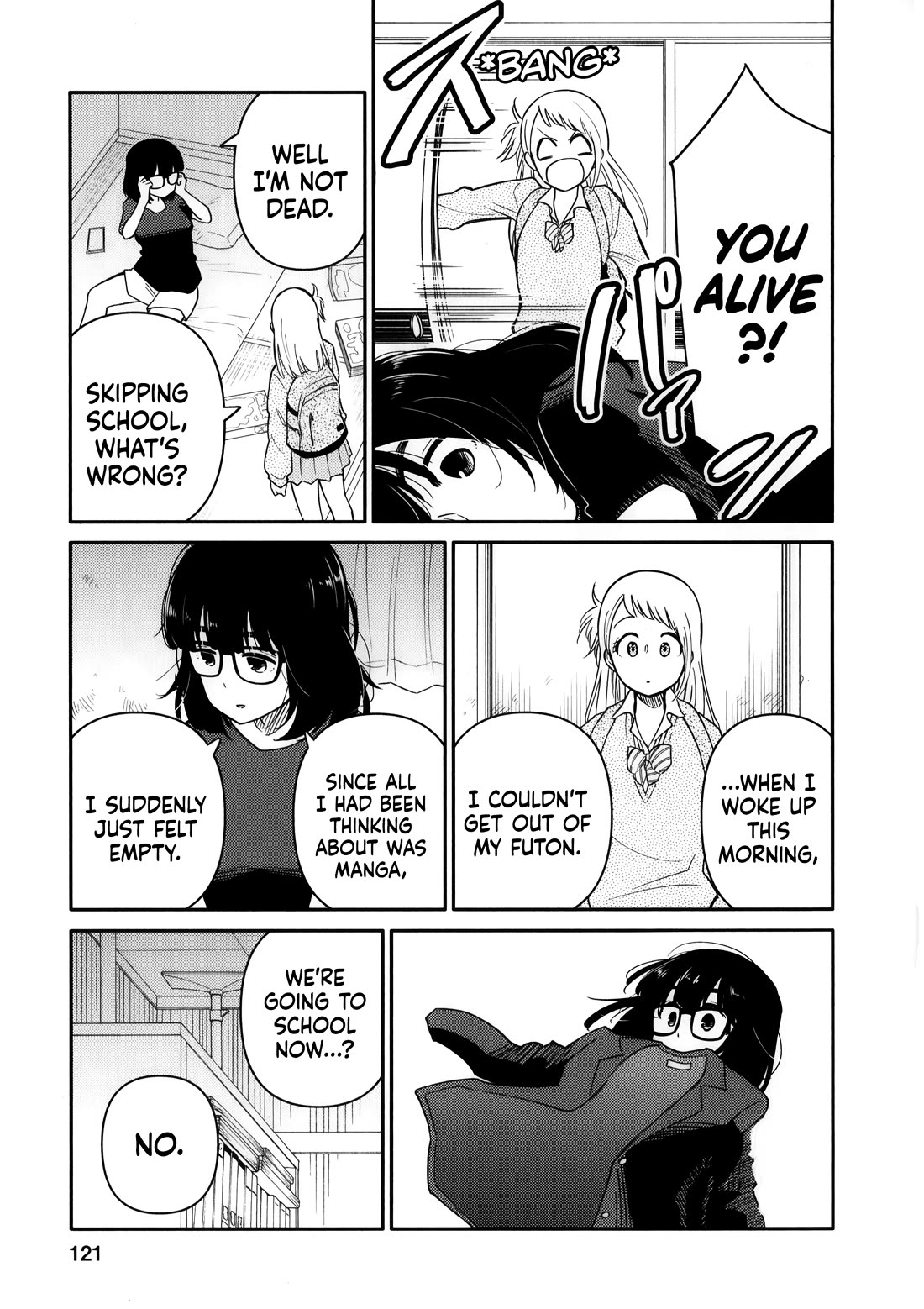 Joshi-man Chapter 14 page 23 - Chapter 14: A Highschool Girl is Unable to Draw Eromanga