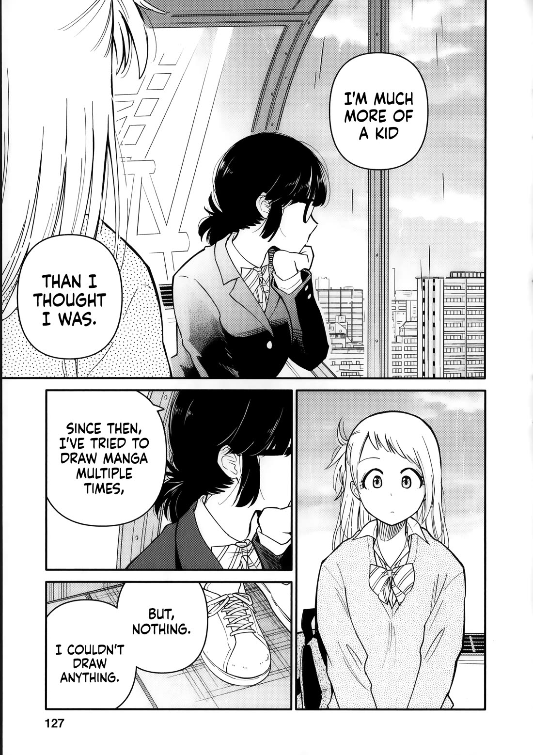 Joshi-man Chapter 14 page 29 - Chapter 14: A Highschool Girl is Unable to Draw Eromanga