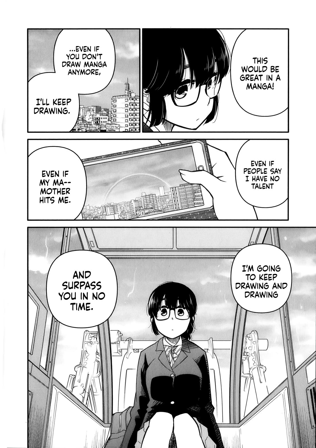 Joshi-man Chapter 14 page 32 - Chapter 14: A Highschool Girl is Unable to Draw Eromanga
