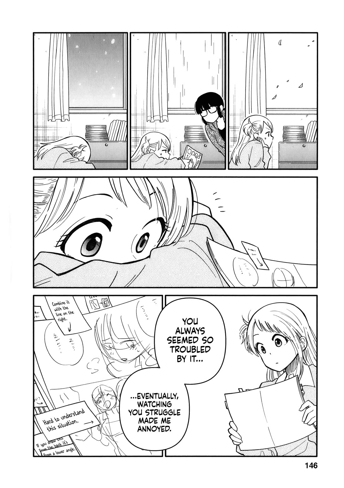Joshi-man Chapter 15 page 13 - Chapter 15: Final Chapter: Two Young Women Draw Eromanga [END]