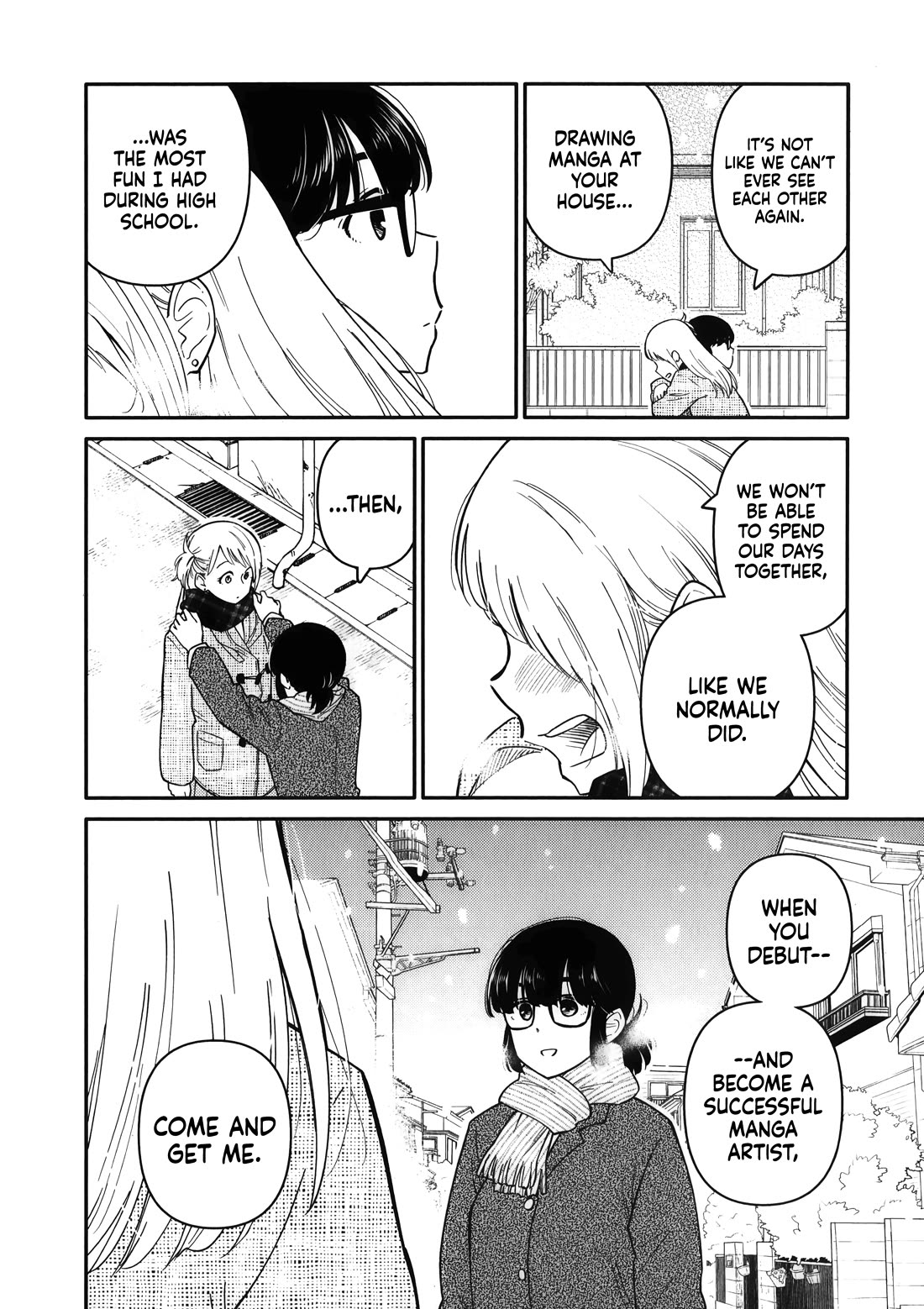 Joshi-man Chapter 15 page 17 - Chapter 15: Final Chapter: Two Young Women Draw Eromanga [END]