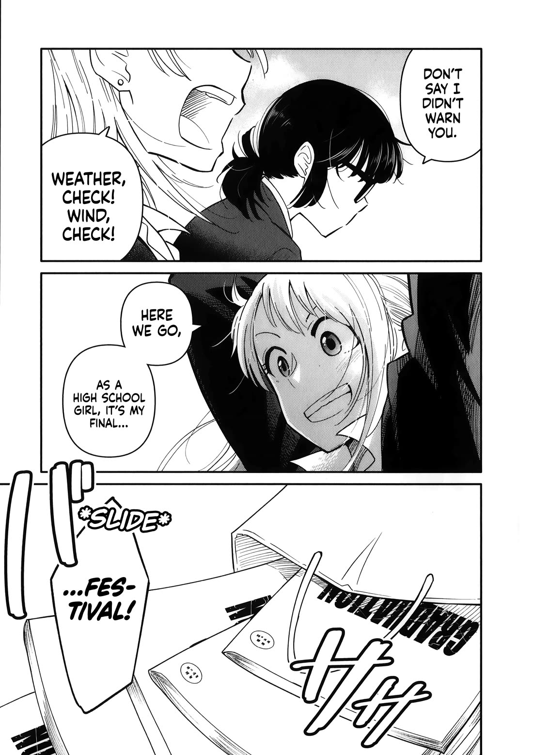 Joshi-man Chapter 15 page 20 - Chapter 15: Final Chapter: Two Young Women Draw Eromanga [END]