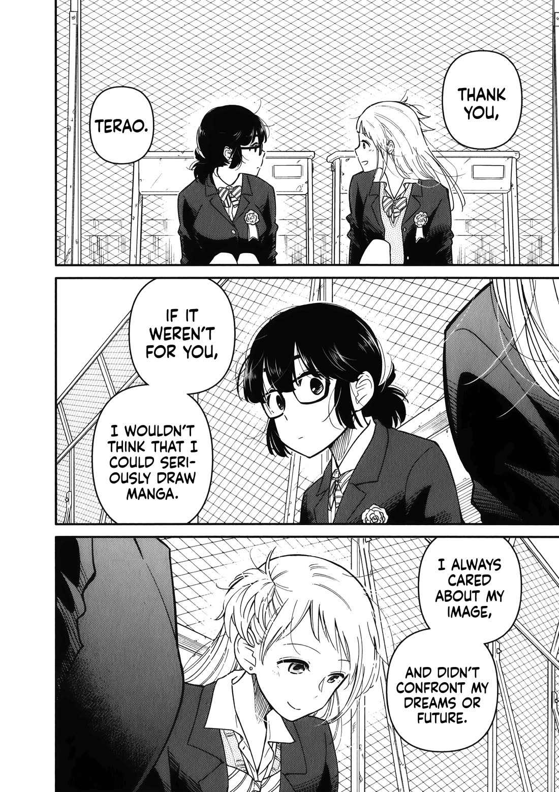 Joshi-man Chapter 15 page 24 - Chapter 15: Final Chapter: Two Young Women Draw Eromanga [END]