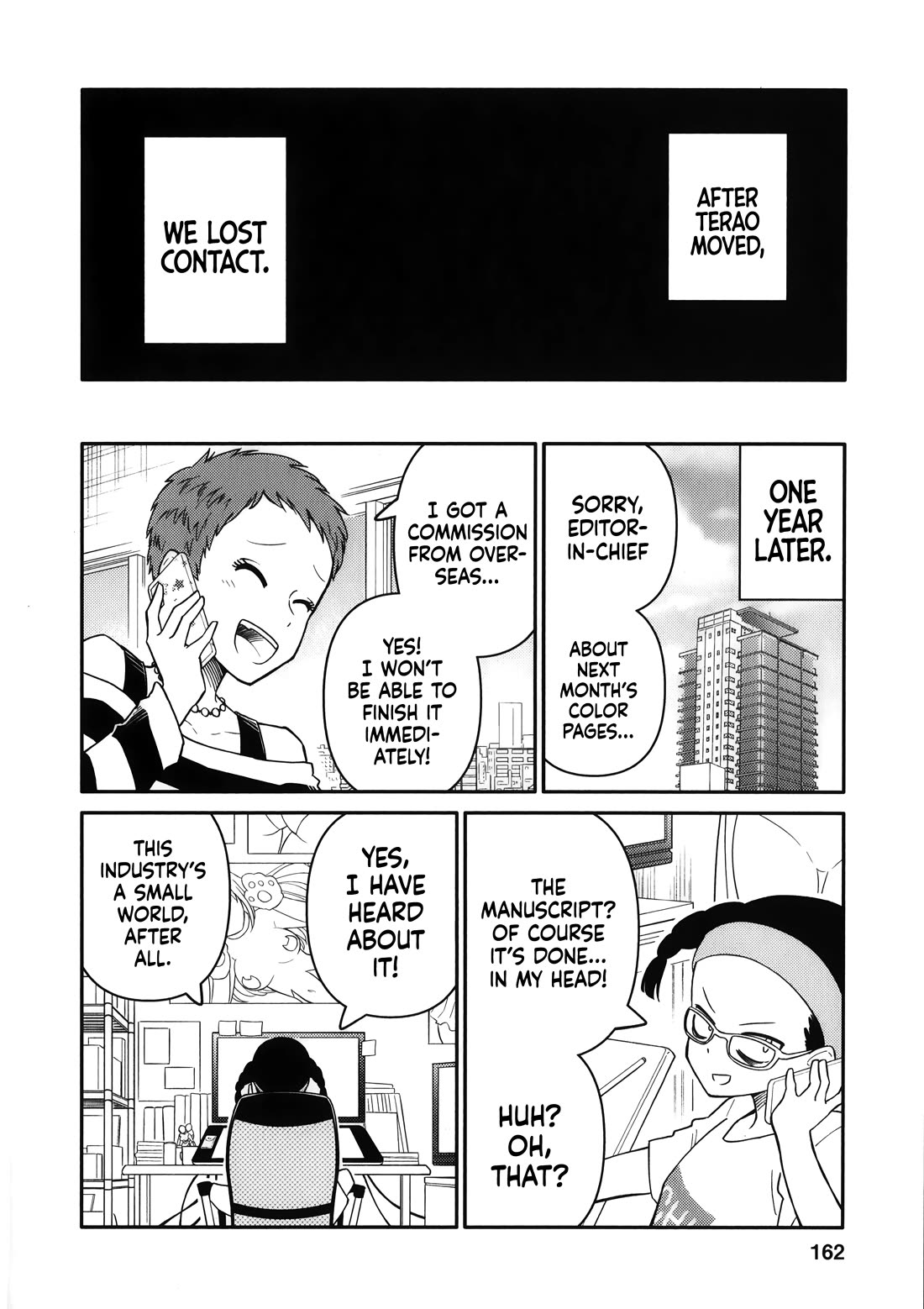 Joshi-man Chapter 15 page 27 - Chapter 15: Final Chapter: Two Young Women Draw Eromanga [END]