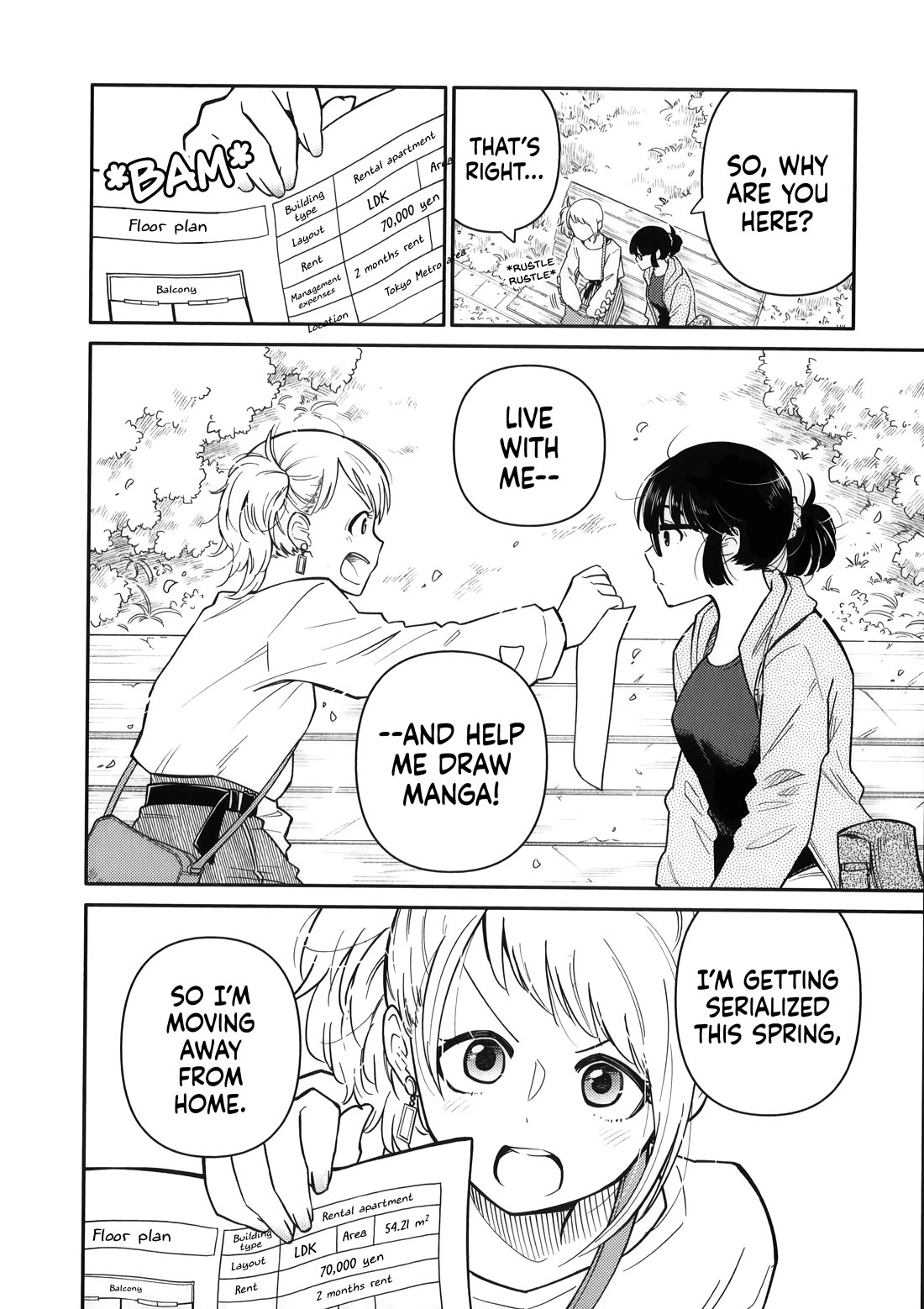 Joshi-man Chapter 15 page 33 - Chapter 15: Final Chapter: Two Young Women Draw Eromanga [END]