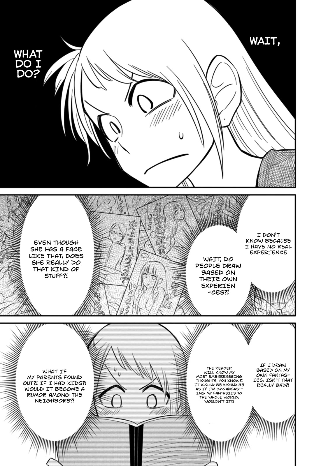 Joshi-man Chapter 2 page 11 - Chapter 2: High School Girls Worry About Eromanga