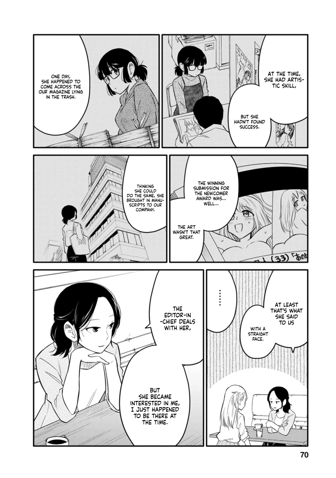 Joshi-man Chapter 2 page 18 - Chapter 2: High School Girls Worry About Eromanga