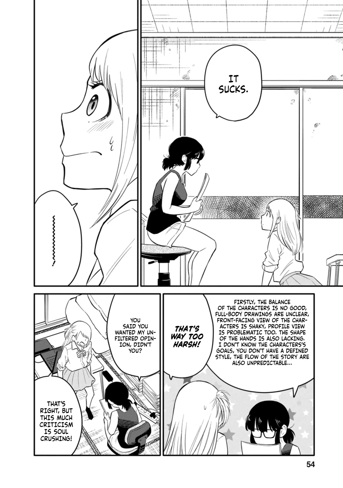 Joshi-man Chapter 2 page 2 - Chapter 2: High School Girls Worry About Eromanga