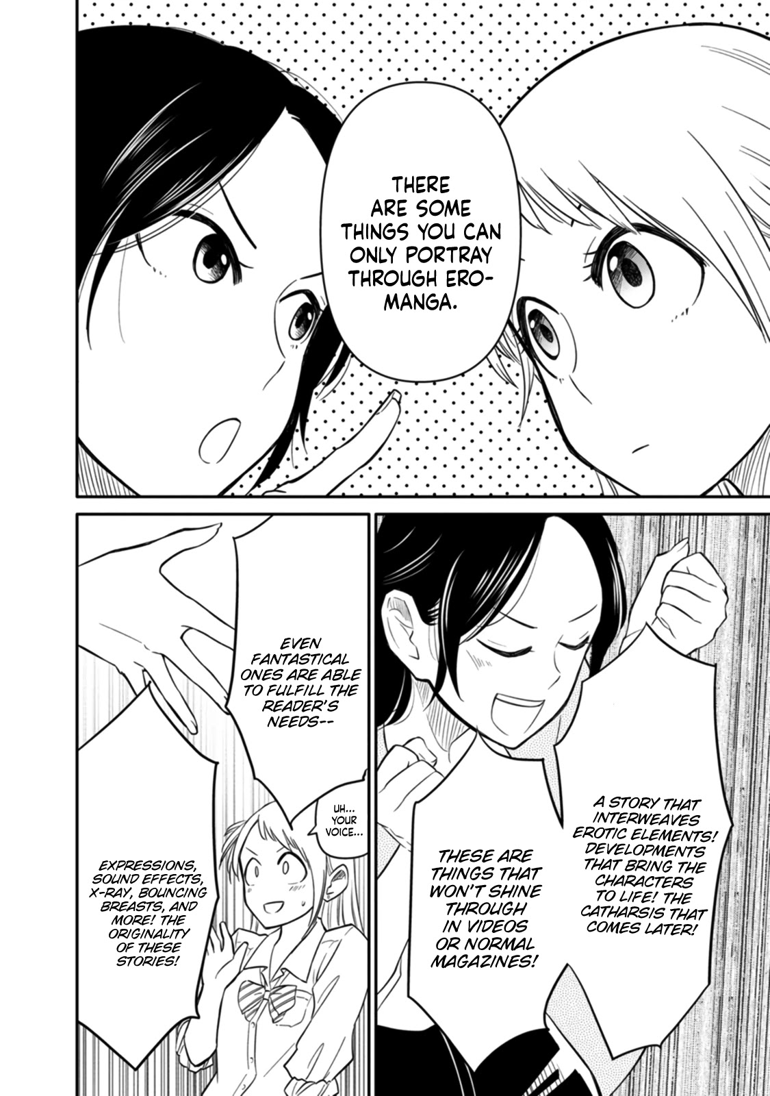 Joshi-man Chapter 2 page 22 - Chapter 2: High School Girls Worry About Eromanga