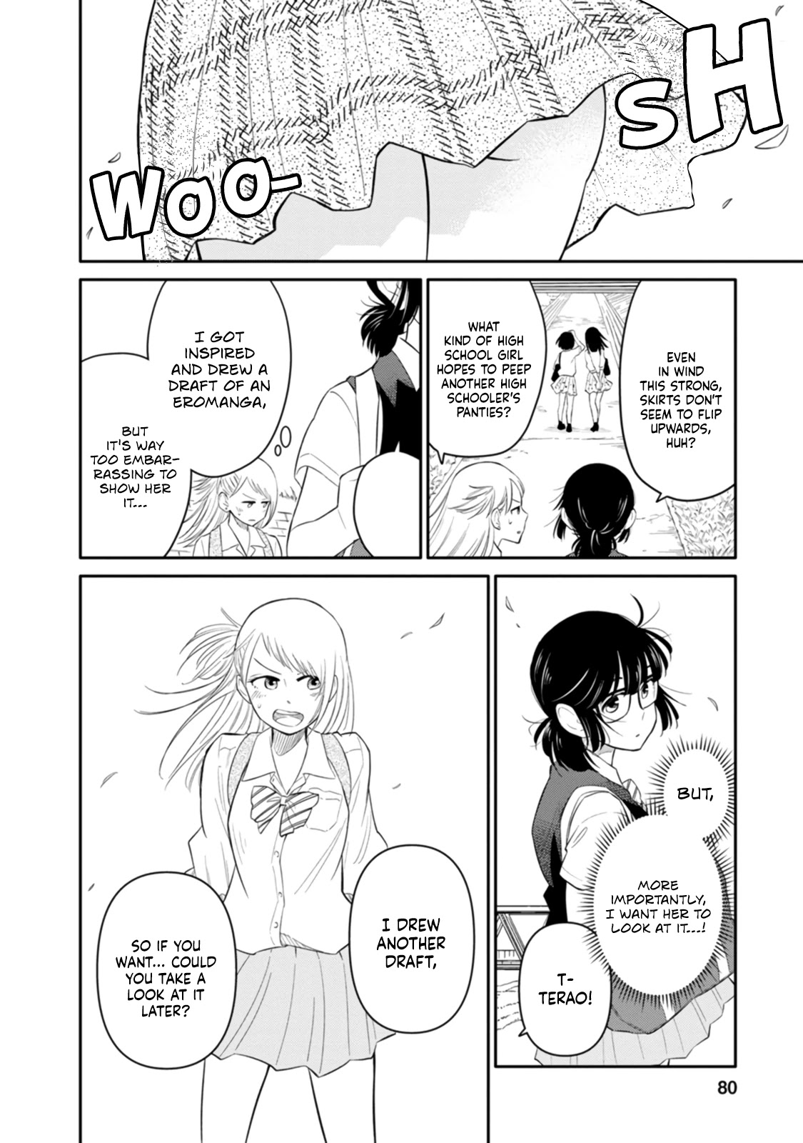 Joshi-man Chapter 2 page 28 - Chapter 2: High School Girls Worry About Eromanga