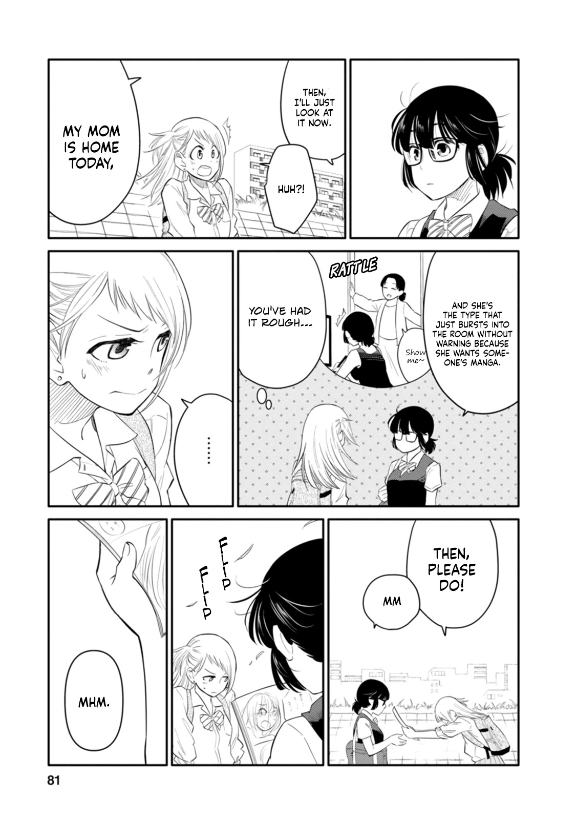 Joshi-man Chapter 2 page 29 - Chapter 2: High School Girls Worry About Eromanga