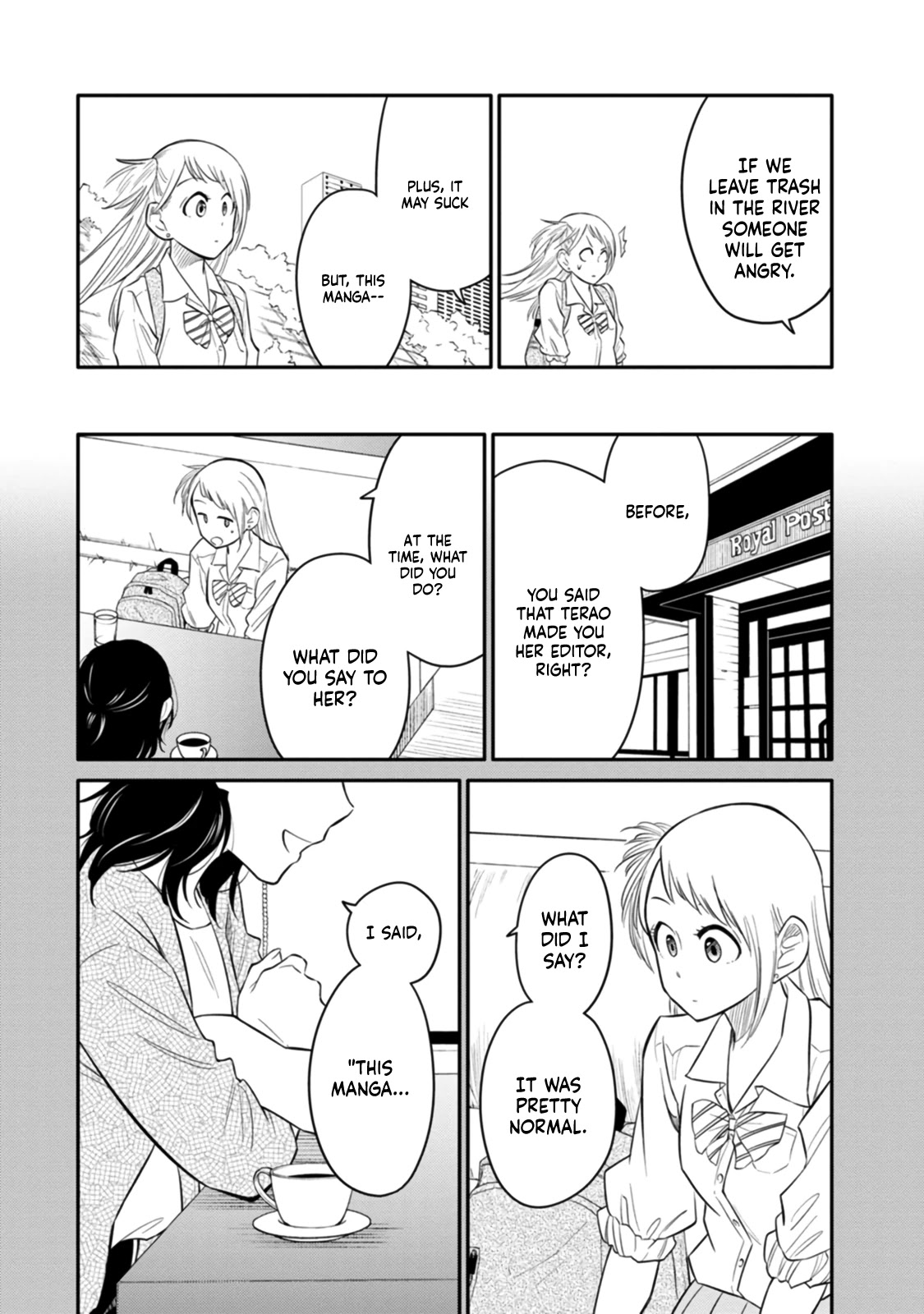 Joshi-man Chapter 2 page 34 - Chapter 2: High School Girls Worry About Eromanga