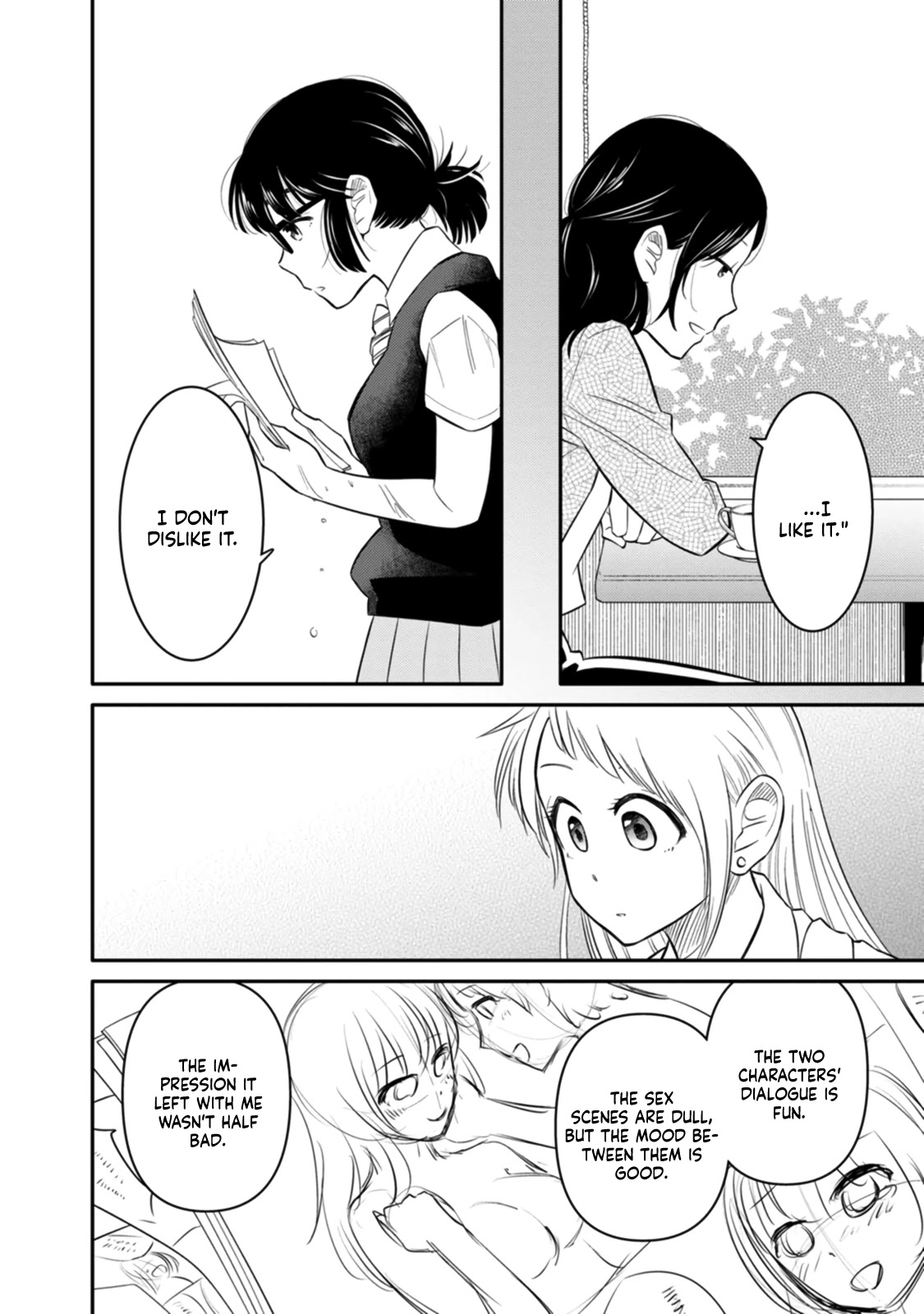 Joshi-man Chapter 2 page 35 - Chapter 2: High School Girls Worry About Eromanga