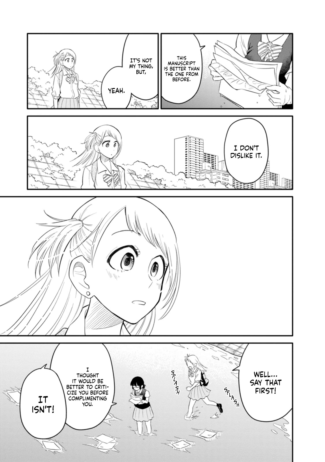 Joshi-man Chapter 2 page 36 - Chapter 2: High School Girls Worry About Eromanga