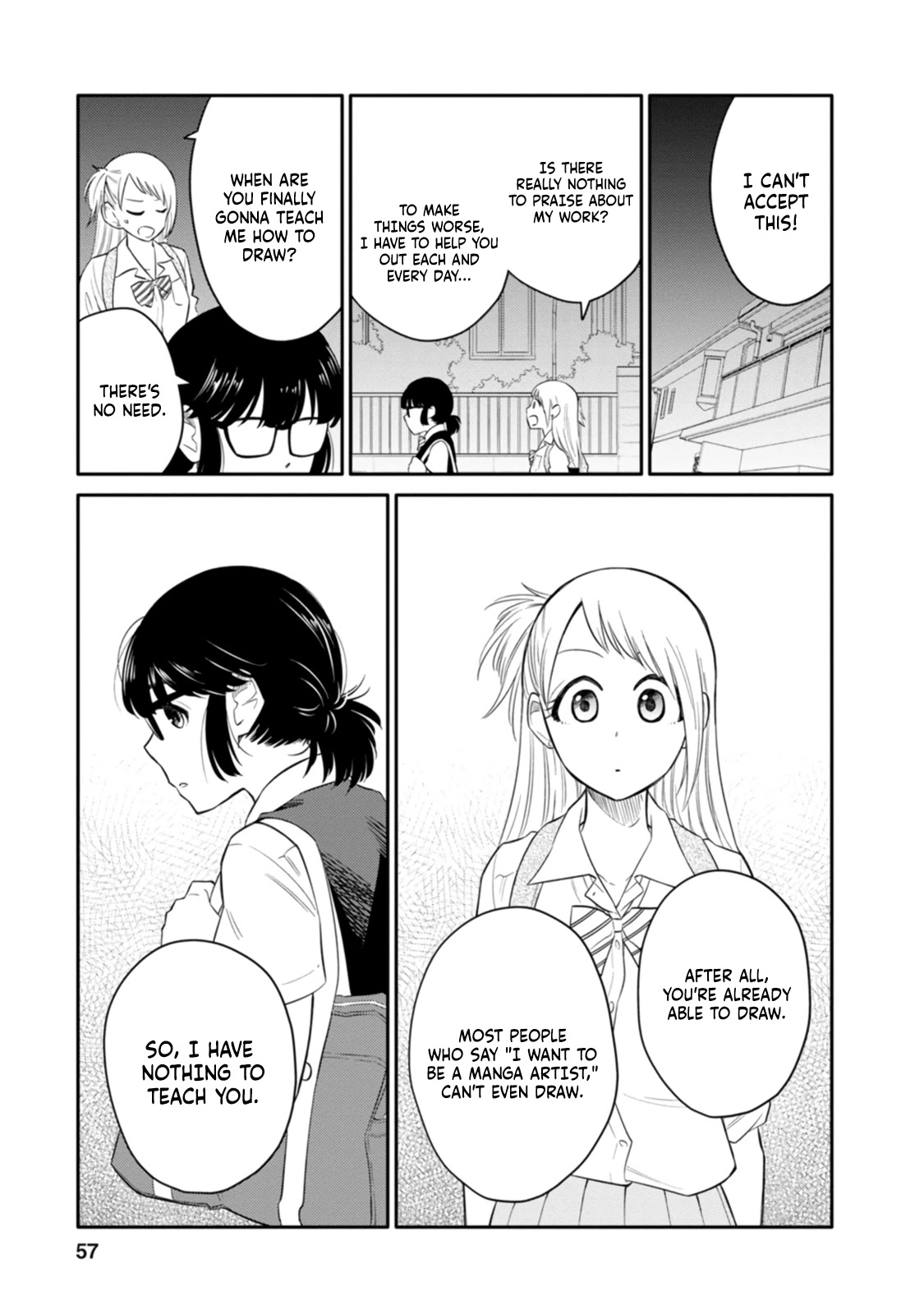 Joshi-man Chapter 2 page 5 - Chapter 2: High School Girls Worry About Eromanga
