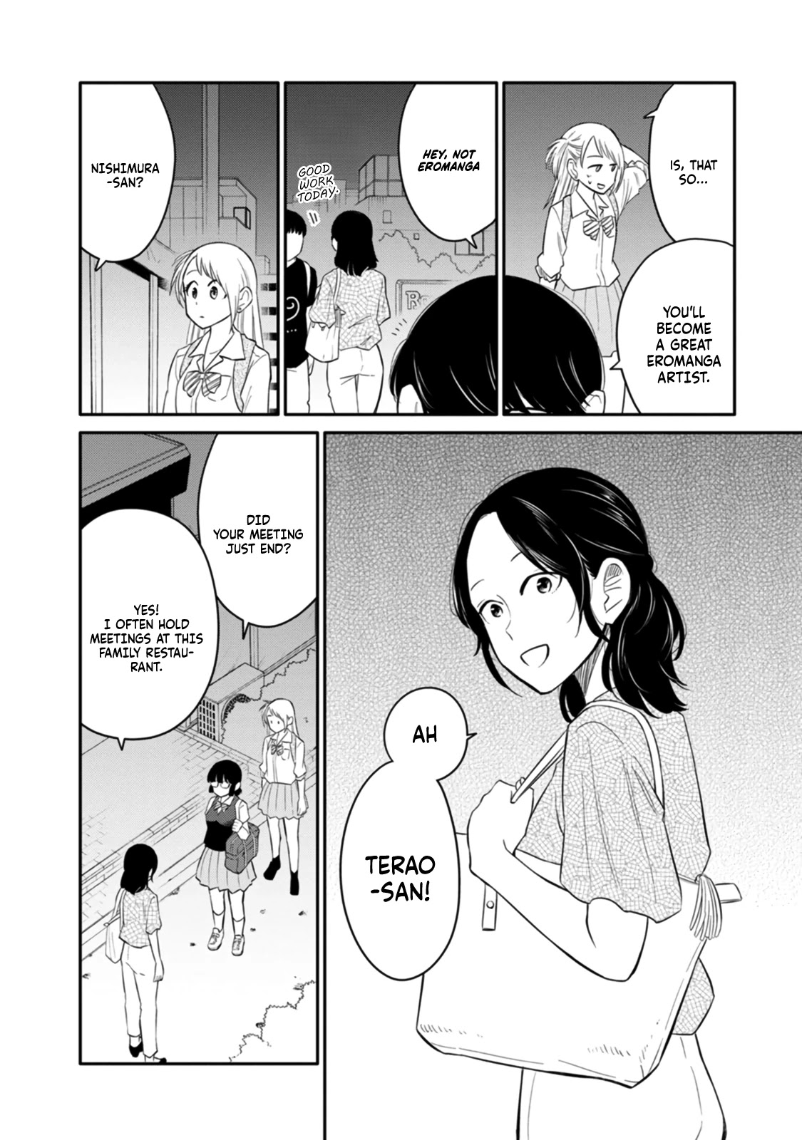 Joshi-man Chapter 2 page 6 - Chapter 2: High School Girls Worry About Eromanga