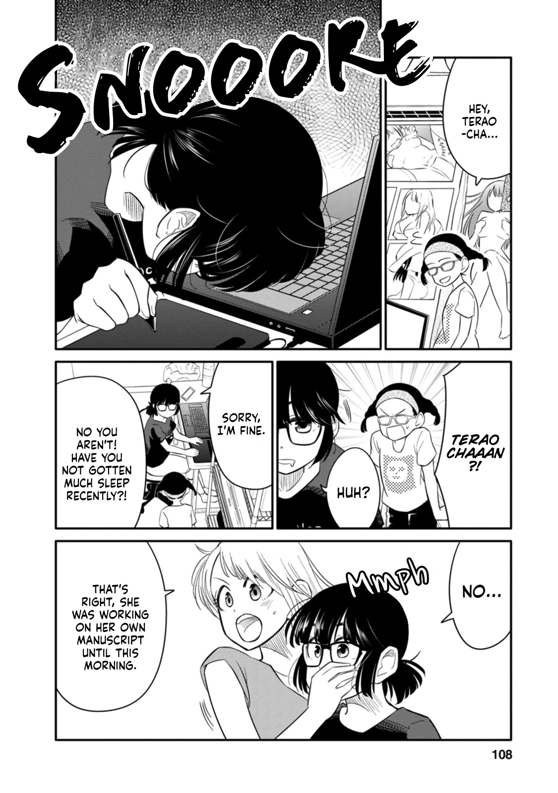 Joshi-man Chapter 3 page 16 - Chapter 3: A highschool Girl Helps With Eromanga