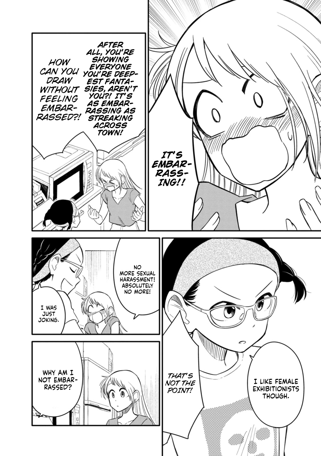 Joshi-man Chapter 3 page 20 - Chapter 3: A highschool Girl Helps With Eromanga