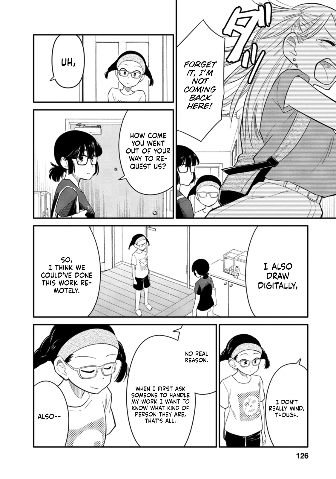 Joshi-man Chapter 3 page 33 - Chapter 3: A highschool Girl Helps With Eromanga