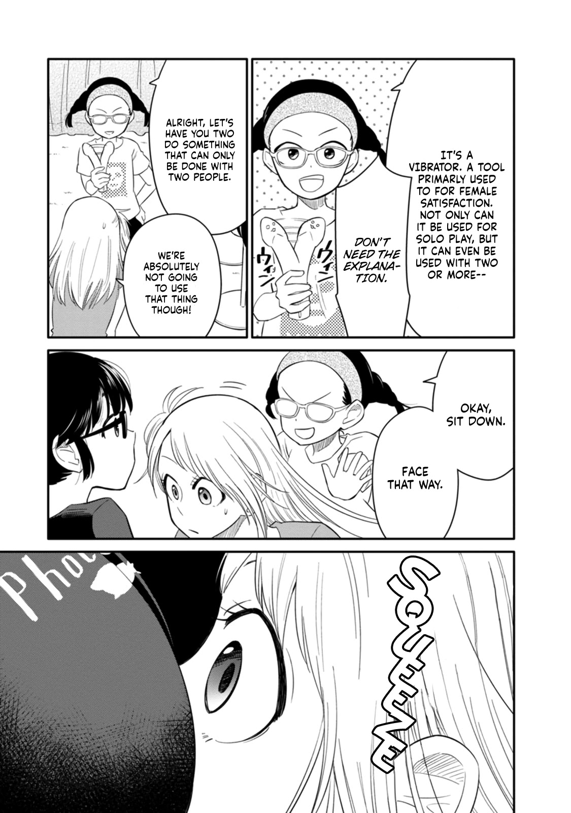 Joshi-man Chapter 3 page 9 - Chapter 3: A highschool Girl Helps With Eromanga