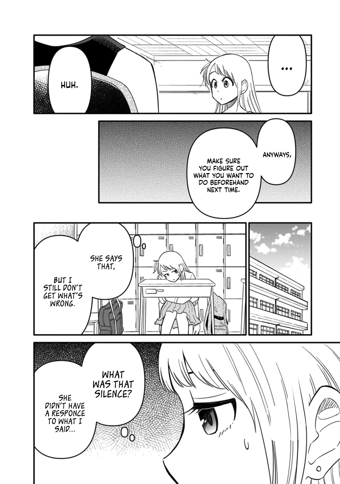 Joshi-man Chapter 4 page 12 - Chapter 4: A Highschool Girl Polishes Up Eromanga