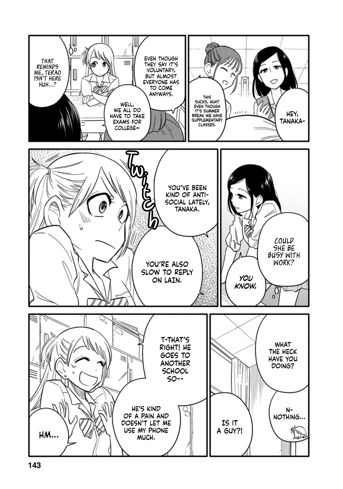 Joshi-man Chapter 4 page 13 - Chapter 4: A Highschool Girl Polishes Up Eromanga