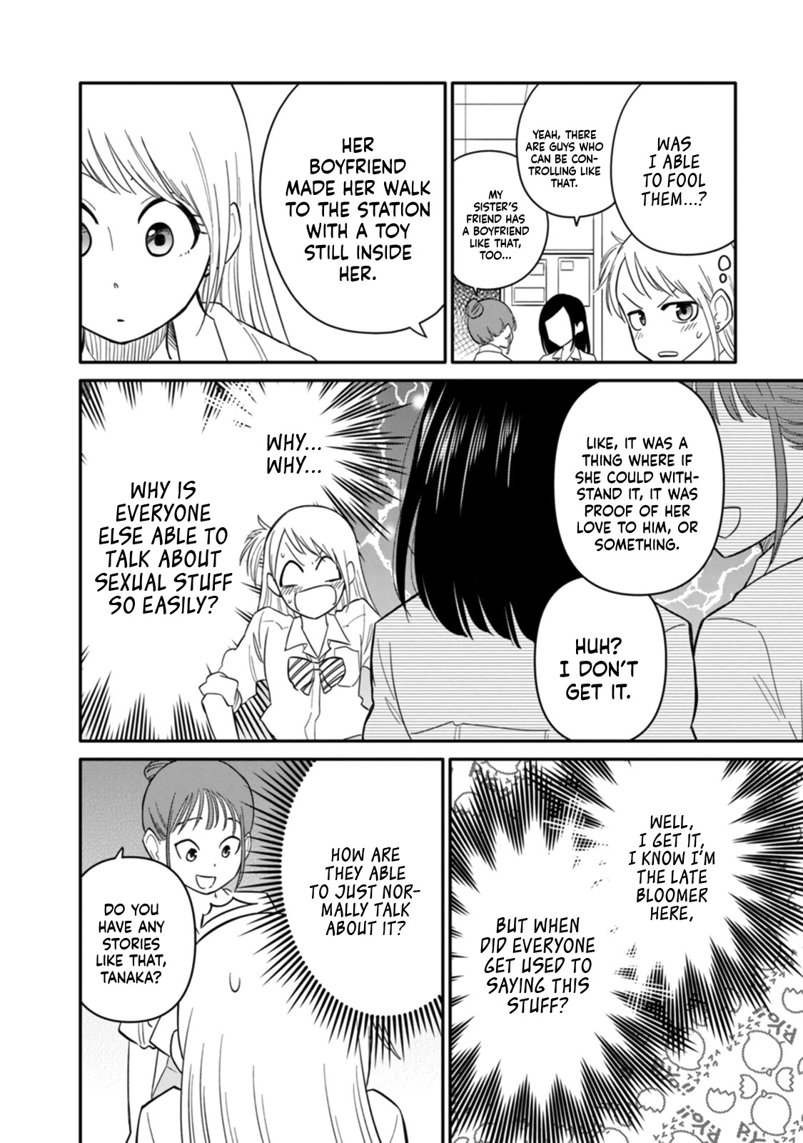 Joshi-man Chapter 4 page 14 - Chapter 4: A Highschool Girl Polishes Up Eromanga