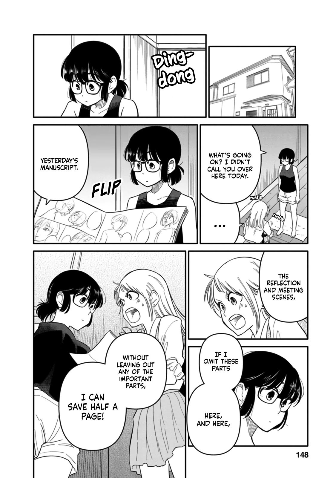 Joshi-man Chapter 4 page 18 - Chapter 4: A Highschool Girl Polishes Up Eromanga