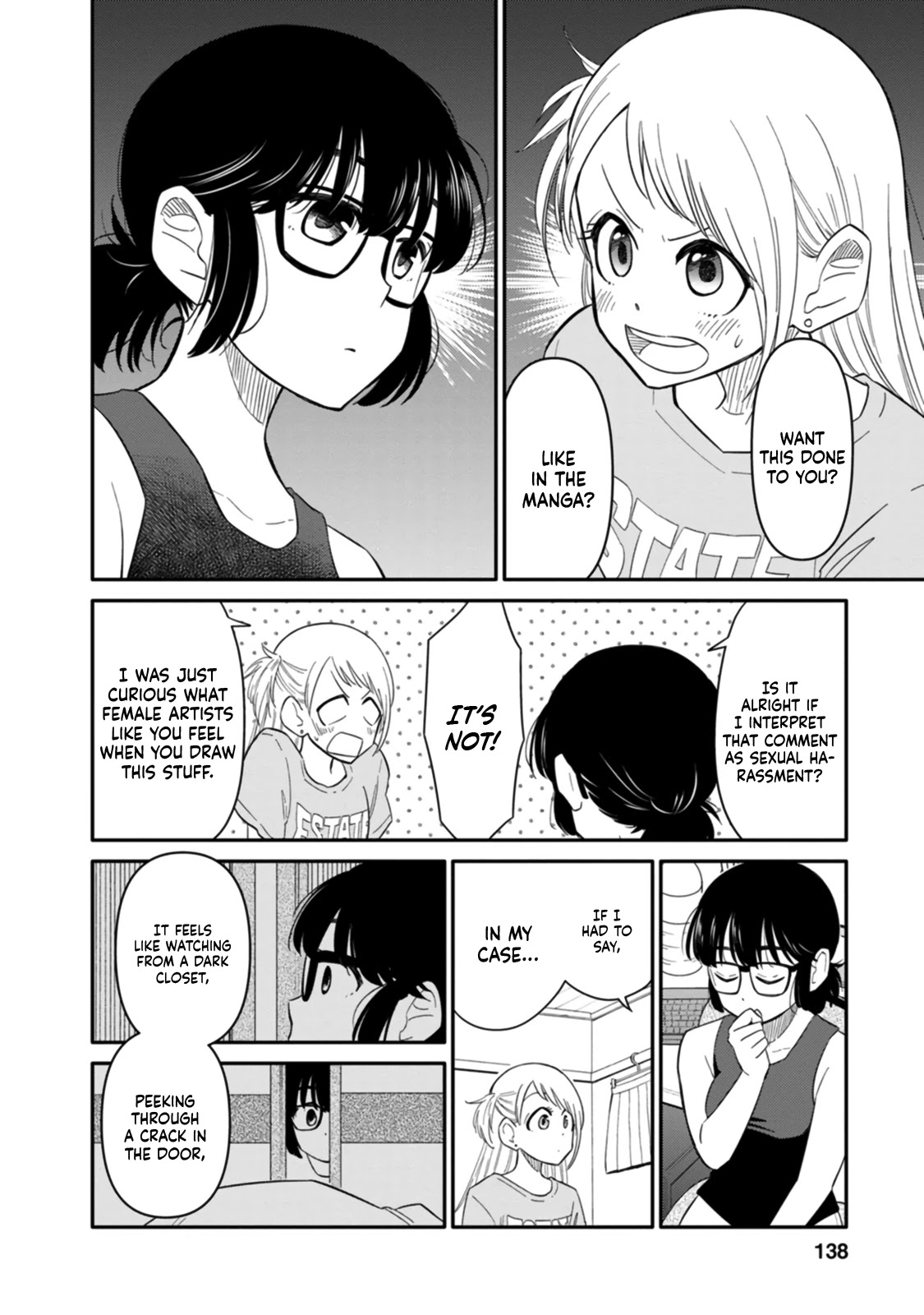 Joshi-man Chapter 4 page 8 - Chapter 4: A Highschool Girl Polishes Up Eromanga