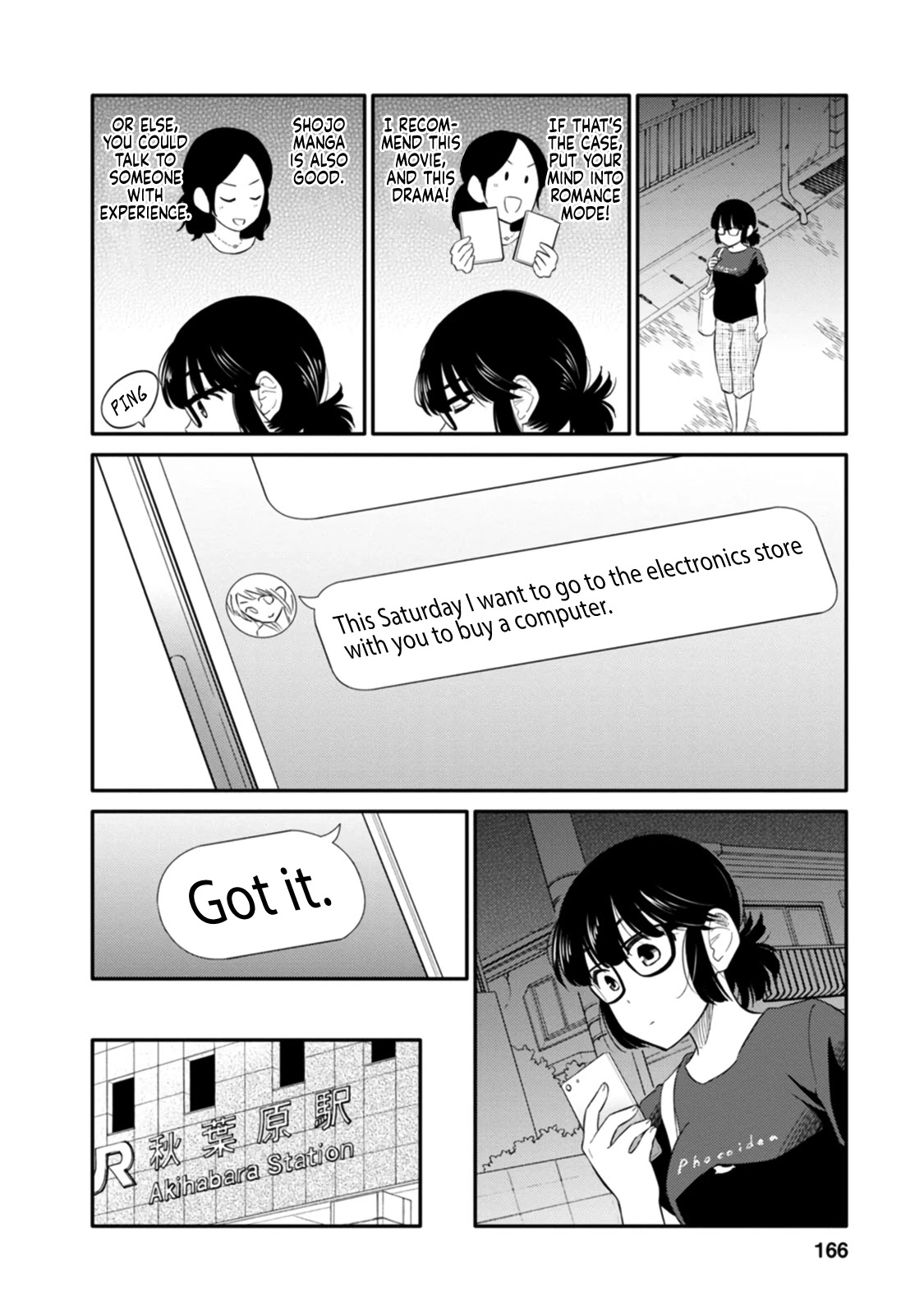 Joshi-man Chapter 5 page 10 - Chapter 5: Highschool Girls Worry About Eromanga