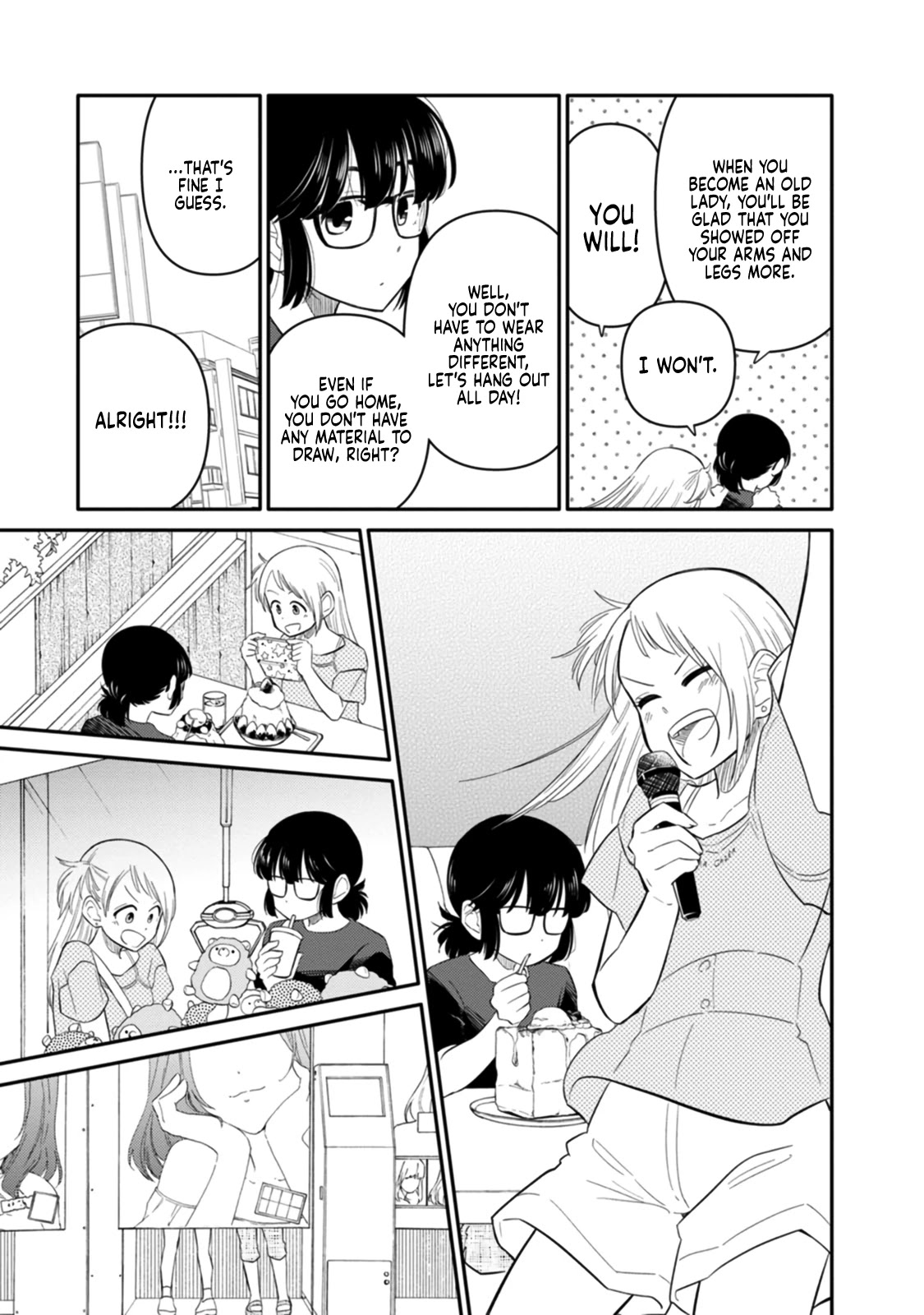 Joshi-man Chapter 5 page 17 - Chapter 5: Highschool Girls Worry About Eromanga