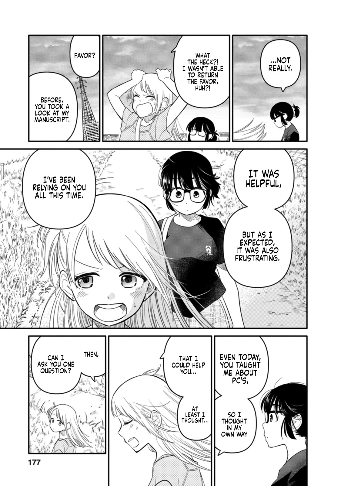 Joshi-man Chapter 5 page 21 - Chapter 5: Highschool Girls Worry About Eromanga