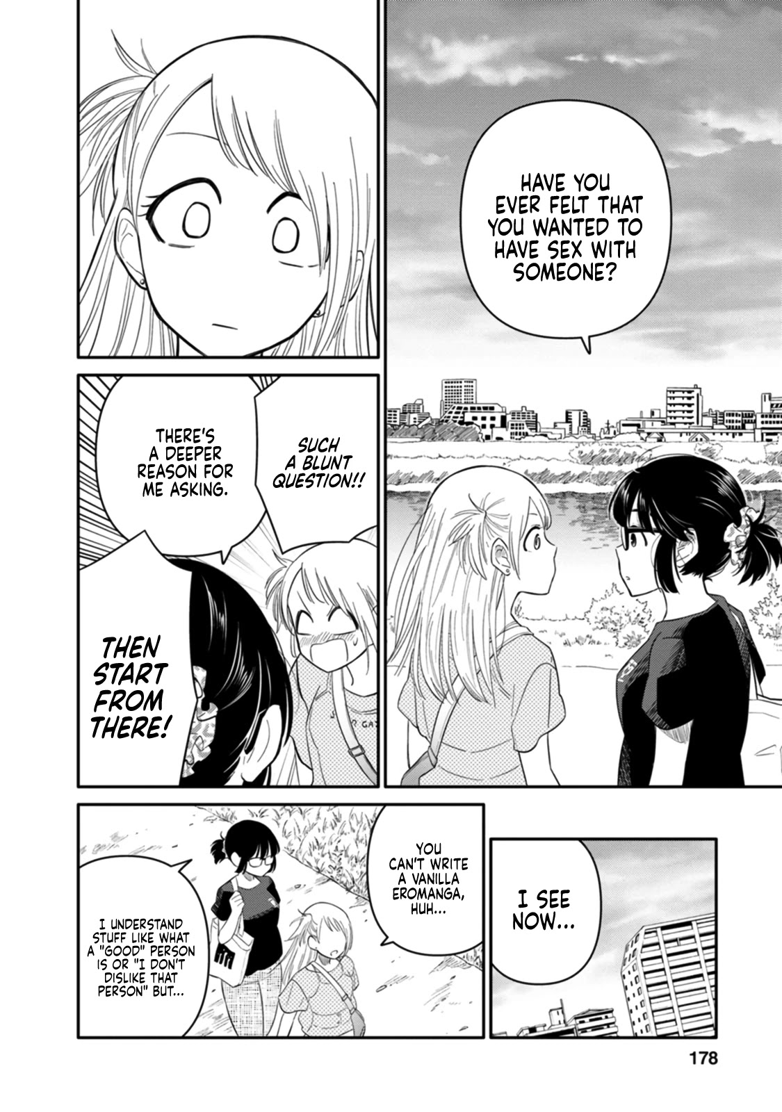 Joshi-man Chapter 5 page 22 - Chapter 5: Highschool Girls Worry About Eromanga