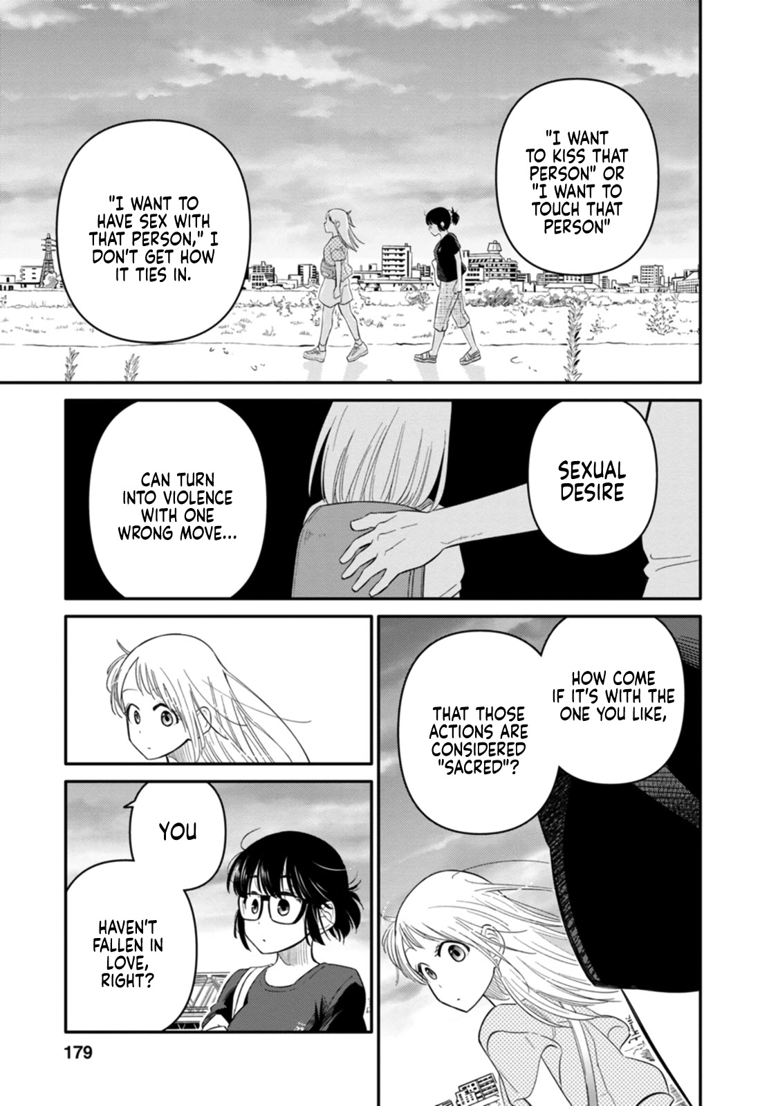 Joshi-man Chapter 5 page 23 - Chapter 5: Highschool Girls Worry About Eromanga