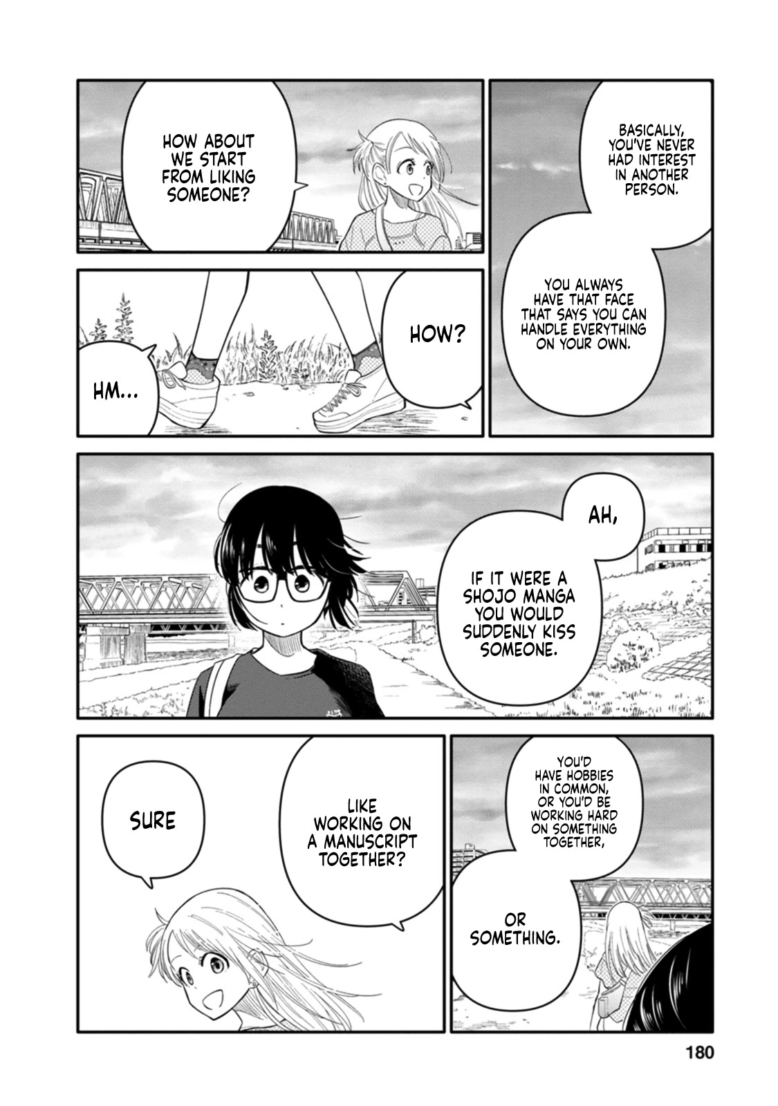 Joshi-man Chapter 5 page 24 - Chapter 5: Highschool Girls Worry About Eromanga