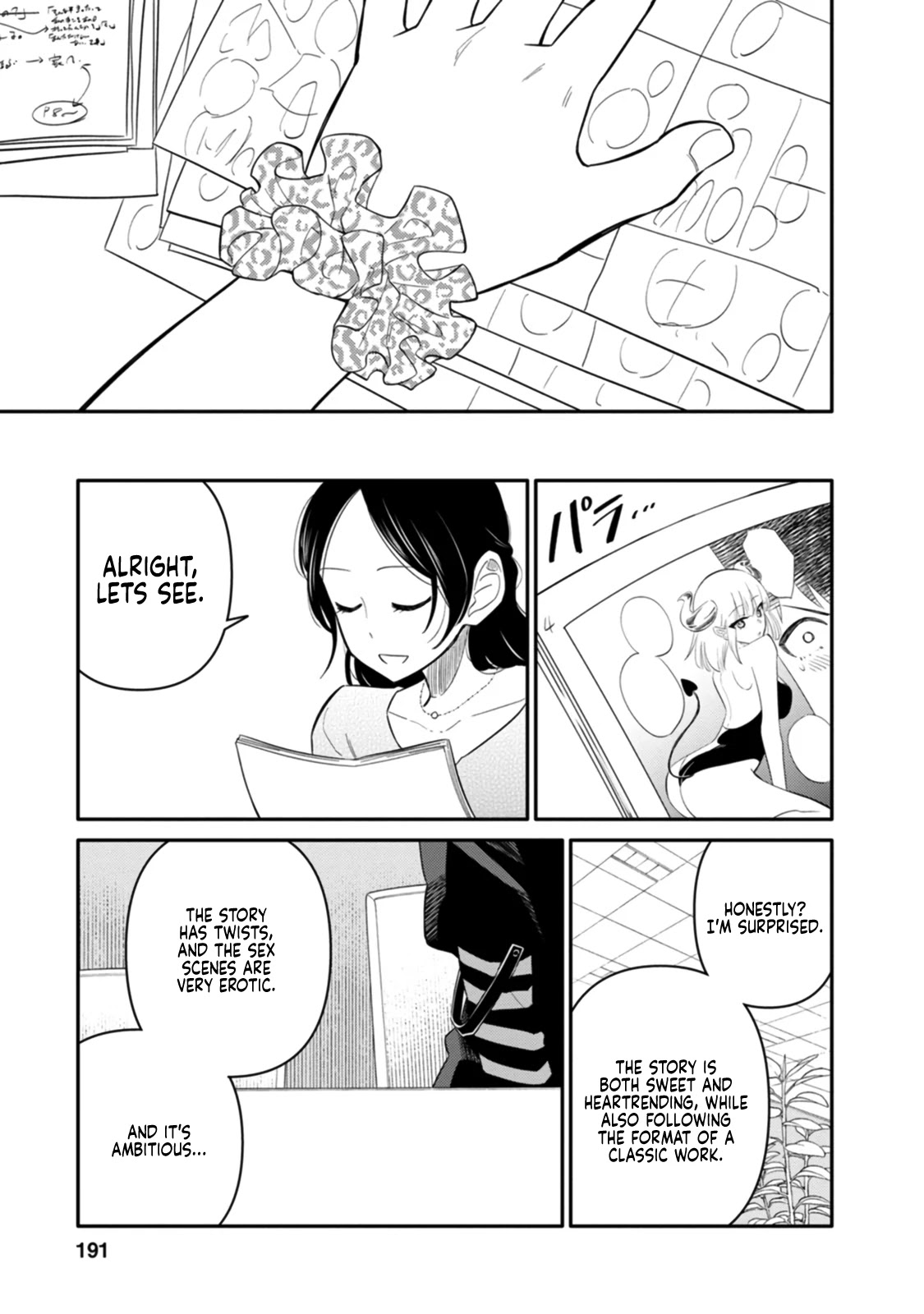 Joshi-man Chapter 5 page 34 - Chapter 5: Highschool Girls Worry About Eromanga