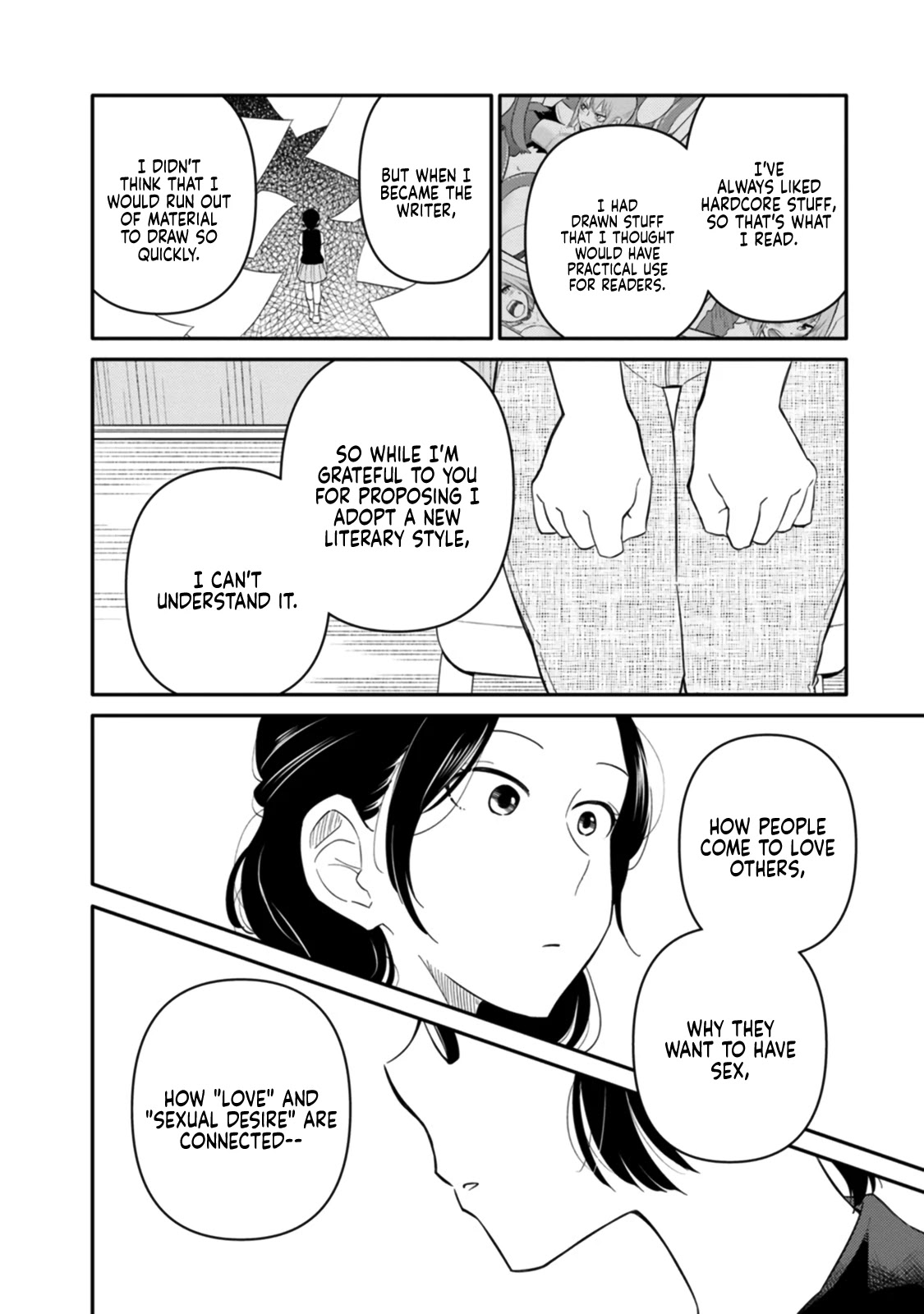 Joshi-man Chapter 5 page 6 - Chapter 5: Highschool Girls Worry About Eromanga