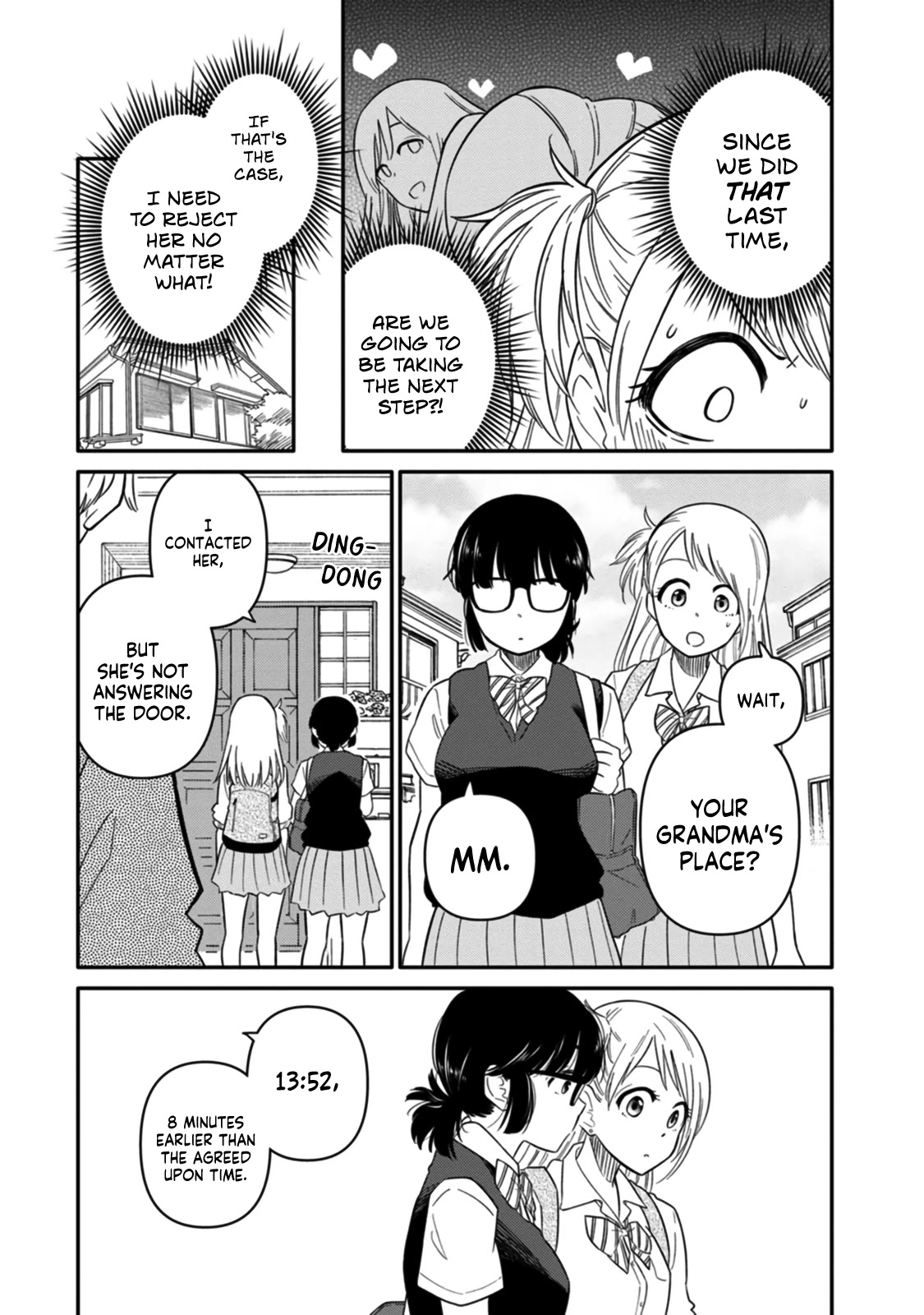 Joshi-man Chapter 6 page 11 - Chapter 6: A High School Girl Studies Eromanga