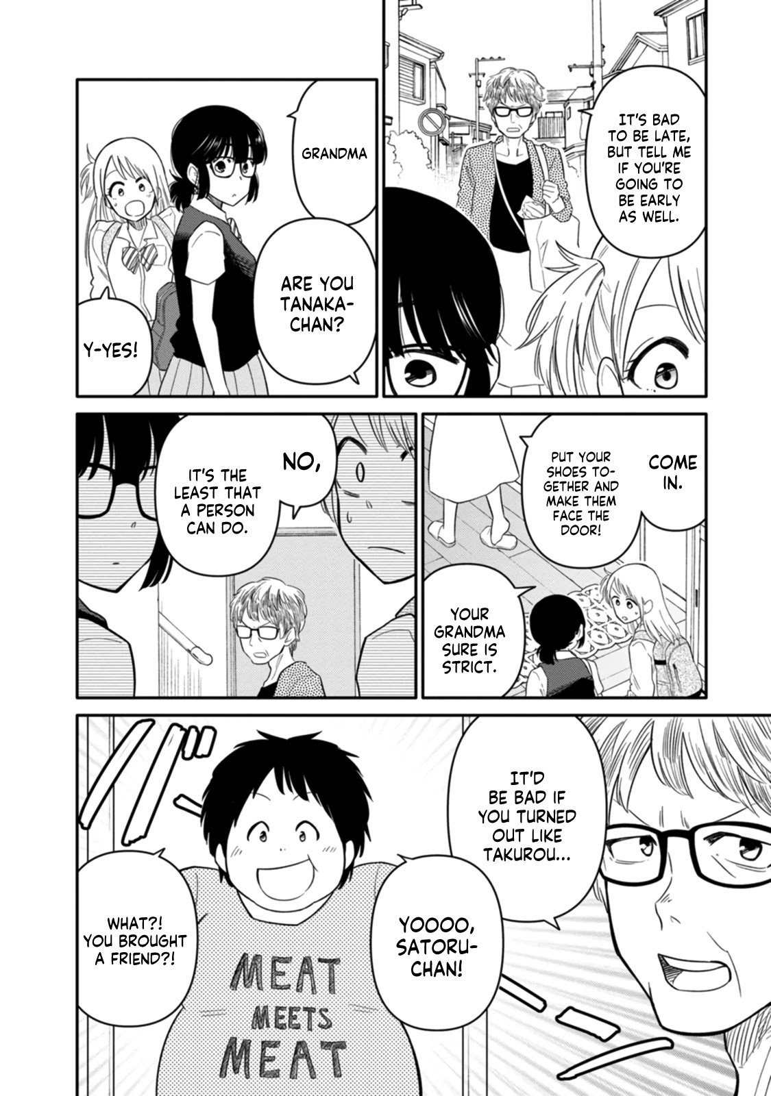 Joshi-man Chapter 6 page 12 - Chapter 6: A High School Girl Studies Eromanga