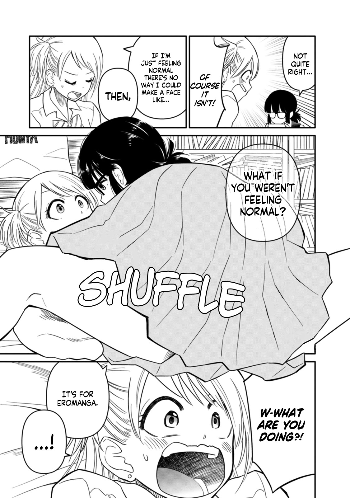 Joshi-man Chapter 6 page 19 - Chapter 6: A High School Girl Studies Eromanga