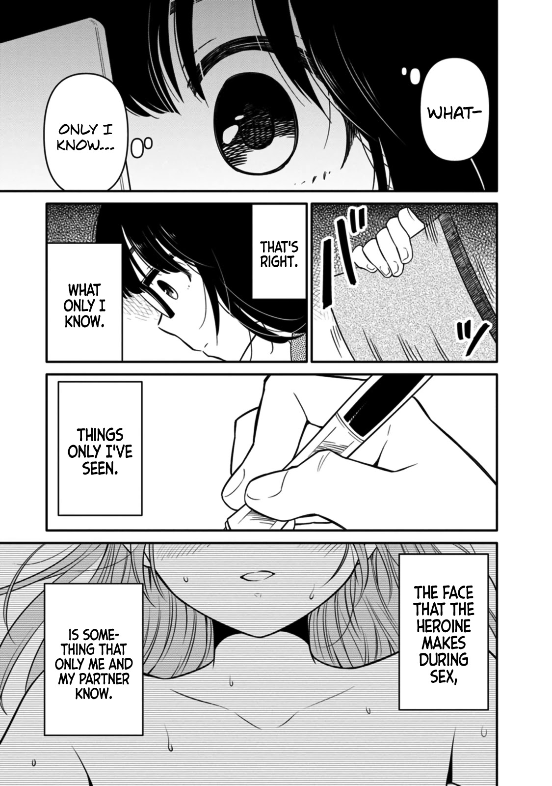 Joshi-man Chapter 6 page 29 - Chapter 6: A High School Girl Studies Eromanga