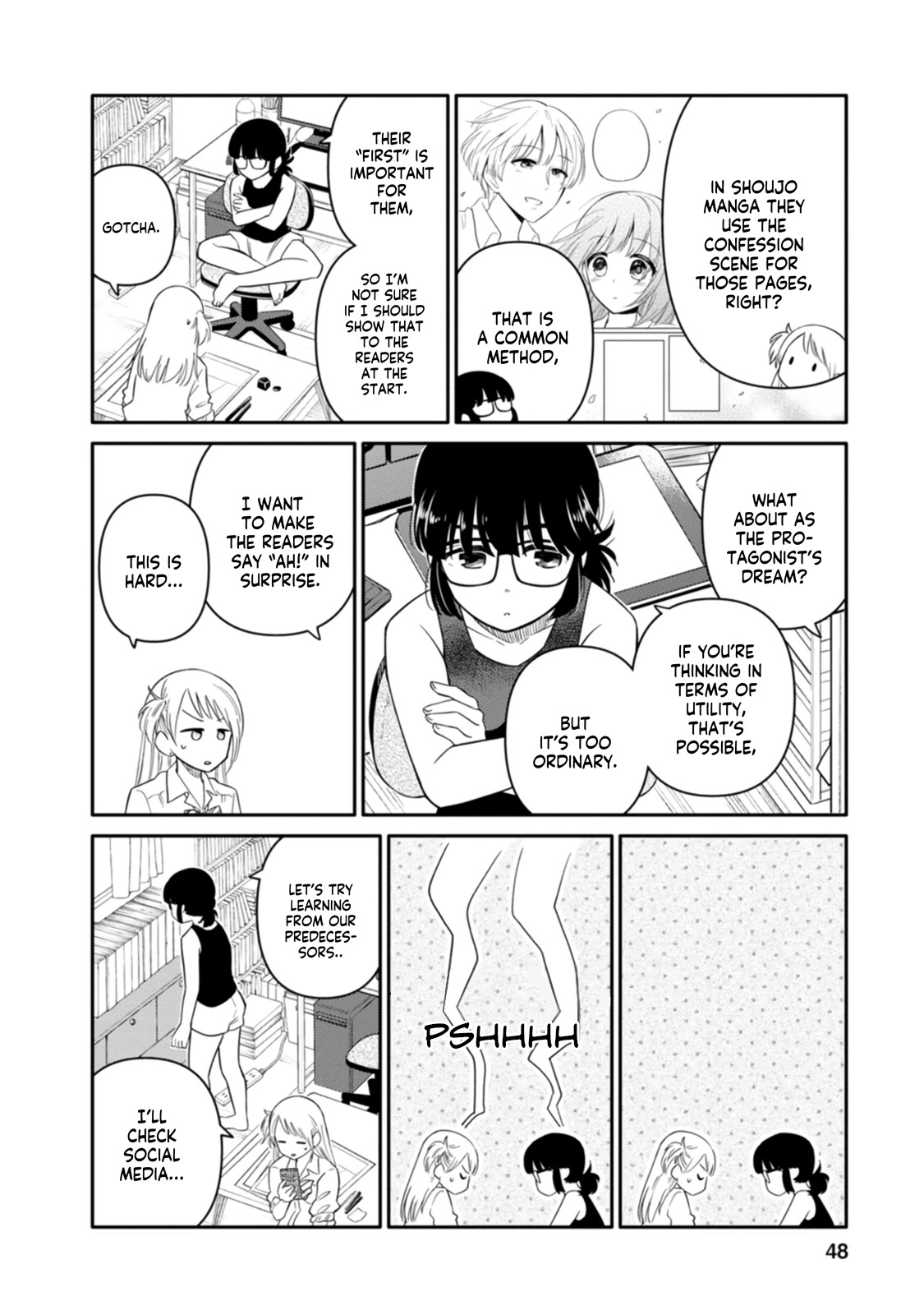 Joshi-man Chapter 7 page 10 - Chapter 7: A High School Girl Publishes A Volume Of Eromanga